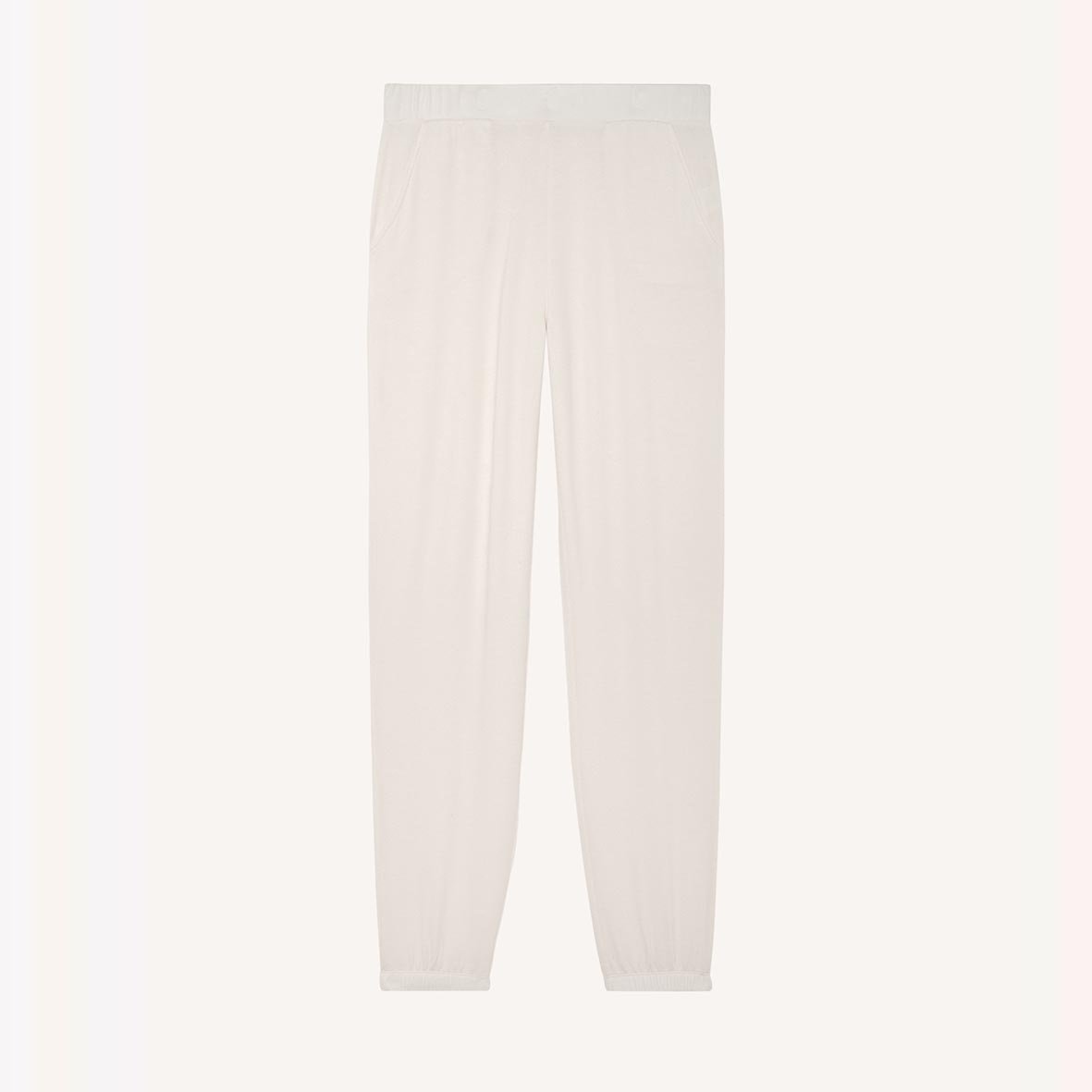 Straight cut fluid trousers PASSIONATA Beige