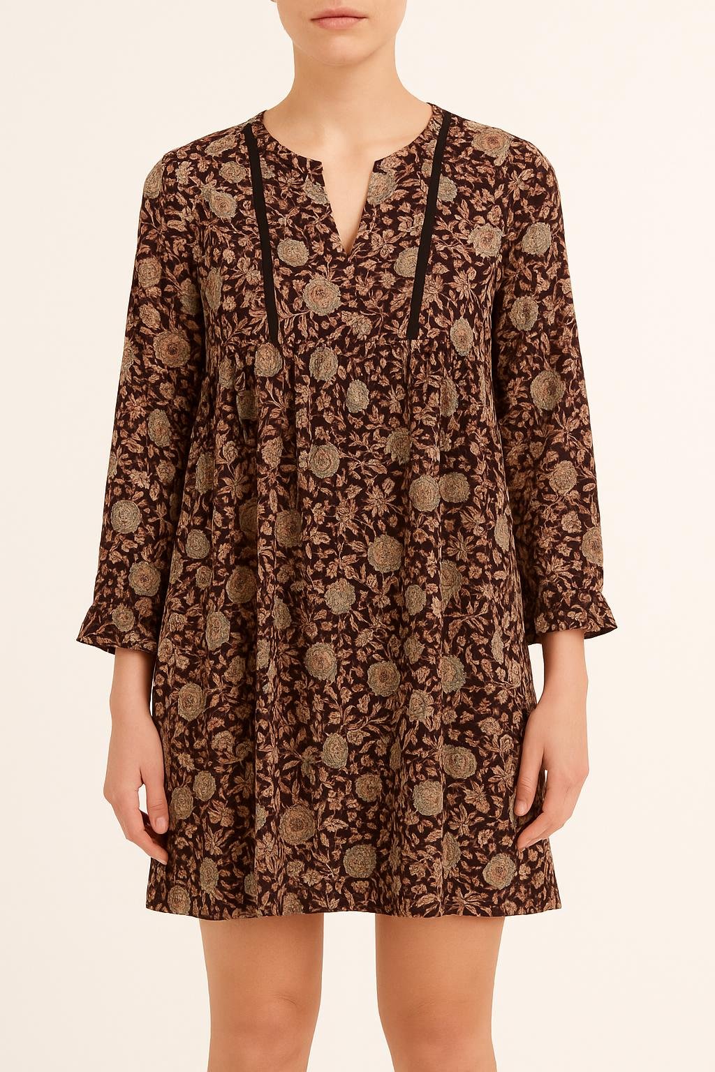 Midi dress COMPTOIR DES COTONNIERS - Seconde main Multicolored