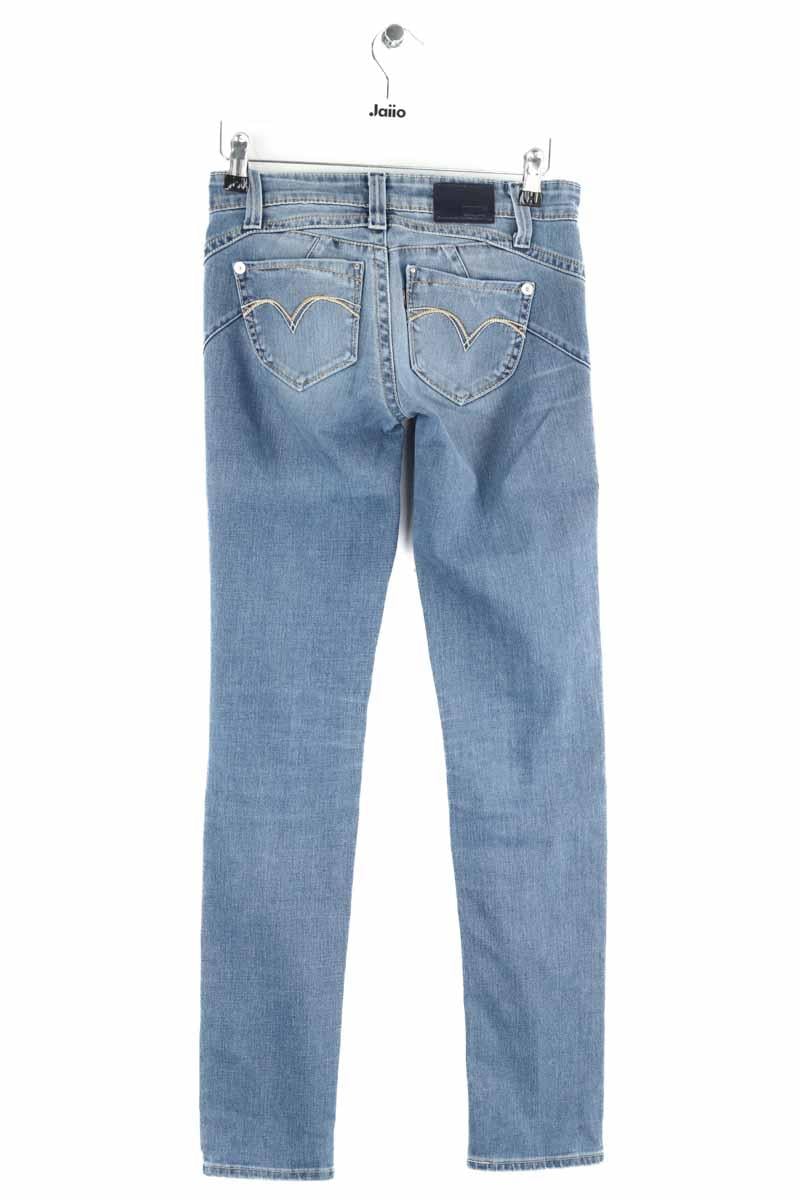 Cotton straight jeans LEVI'S - Seconde main Blue