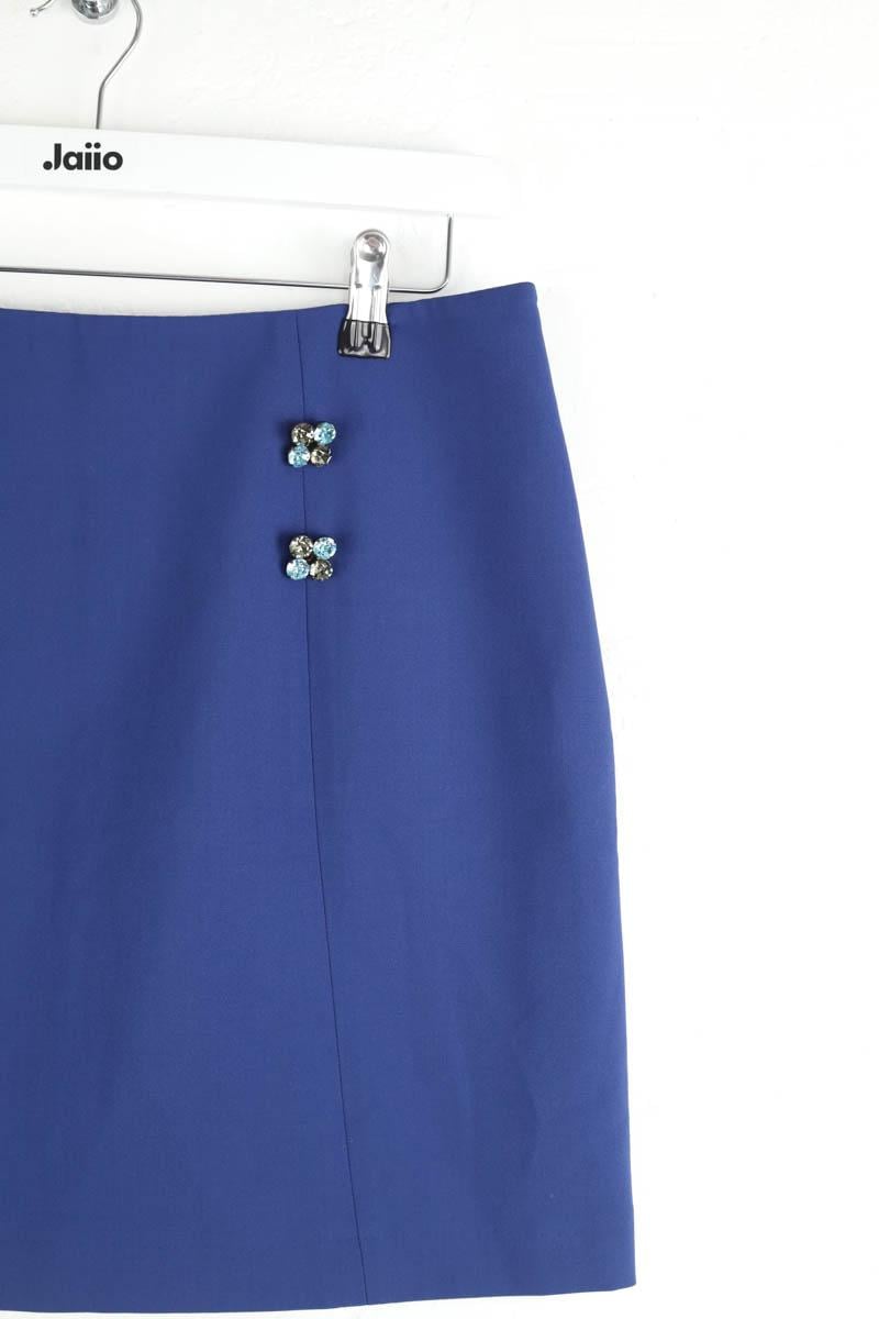 Blue mini skirt TARA JARMON - Seconde Main Blue