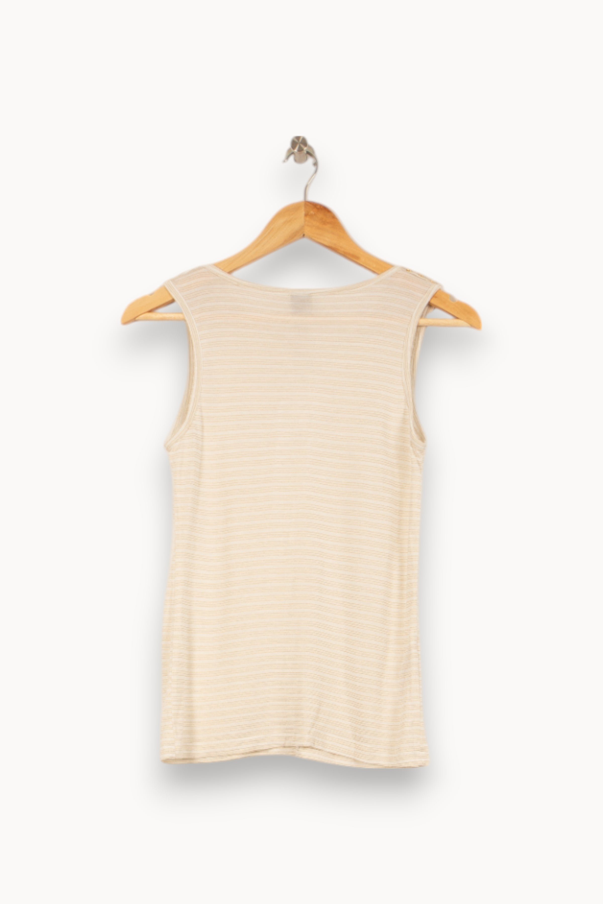 Tommy Badge T-shirt SAINT JAMES - Seconde Main White