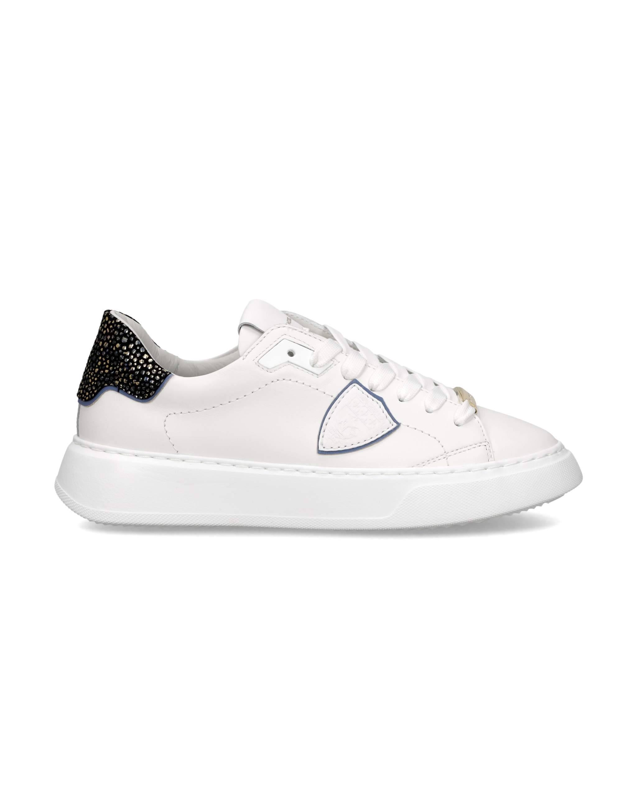 Tennis Temple Sneakers. PHILIPPE MODEL Black