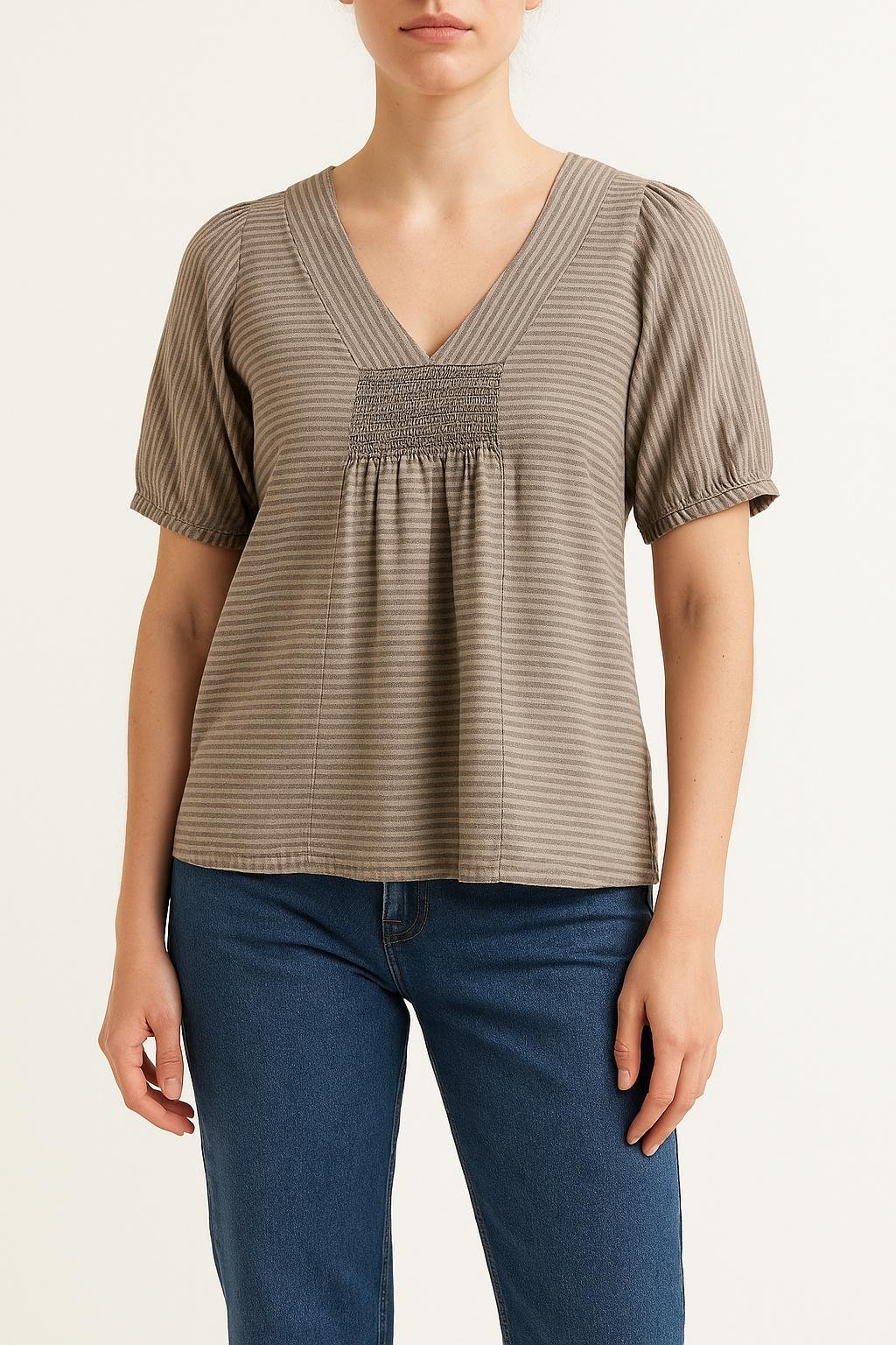 Blouse COMPTOIR DES COTONNIERS - Seconde main Beige