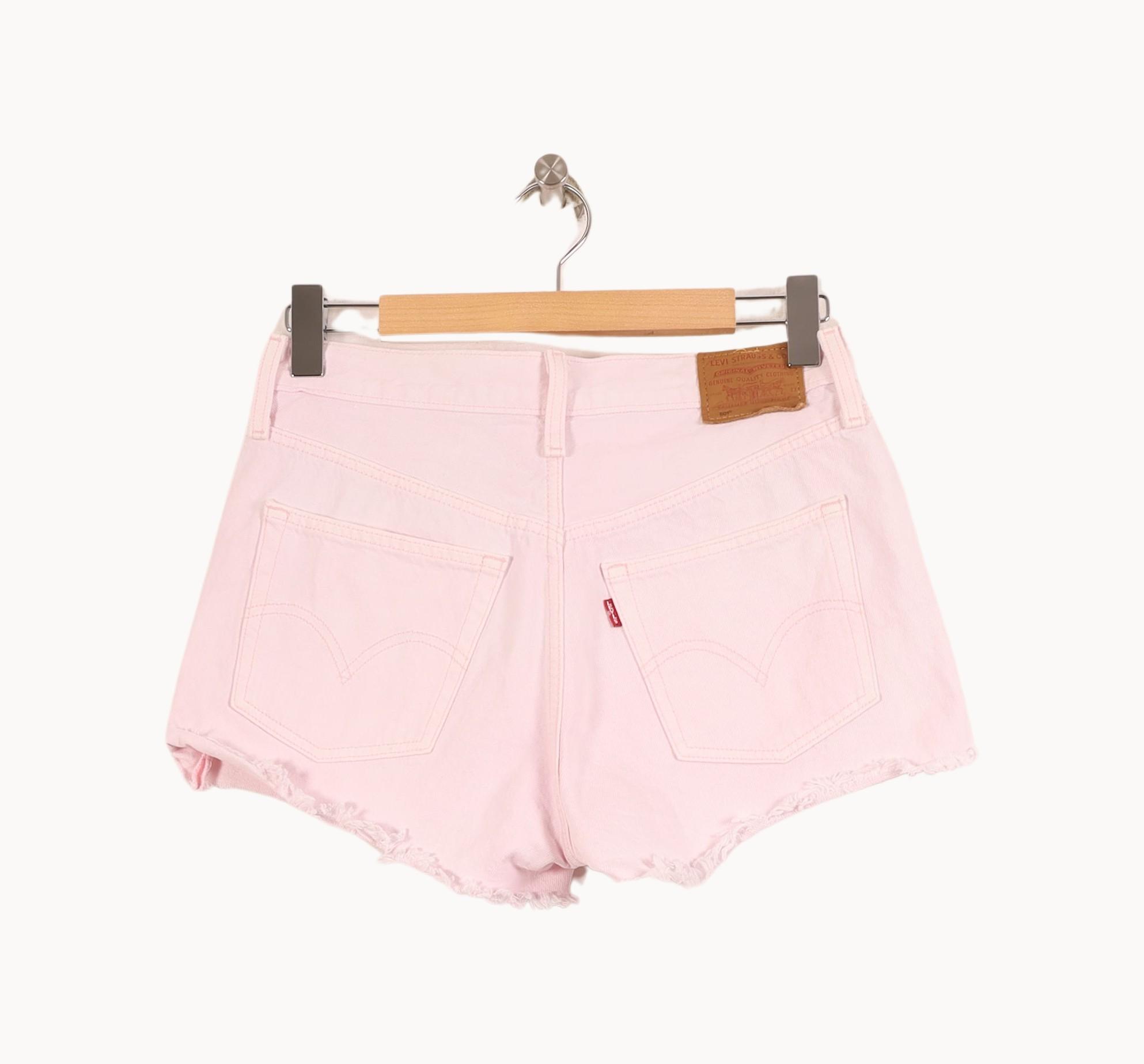 Shorts LEVI'S - Seconde main Pink