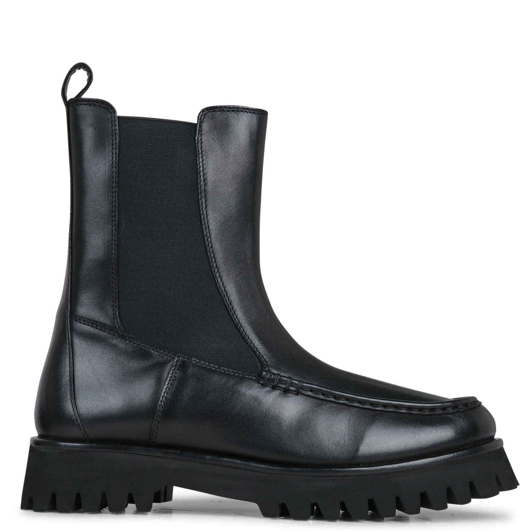 Bottines en cuir MKT Noir