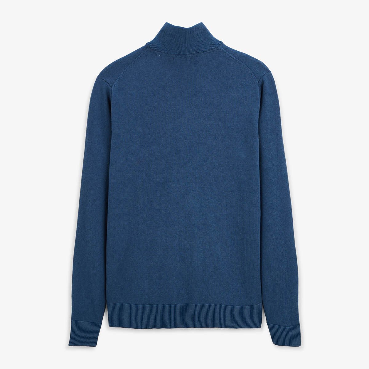 Sweater with zippered collar SERGE BLANCO Blue