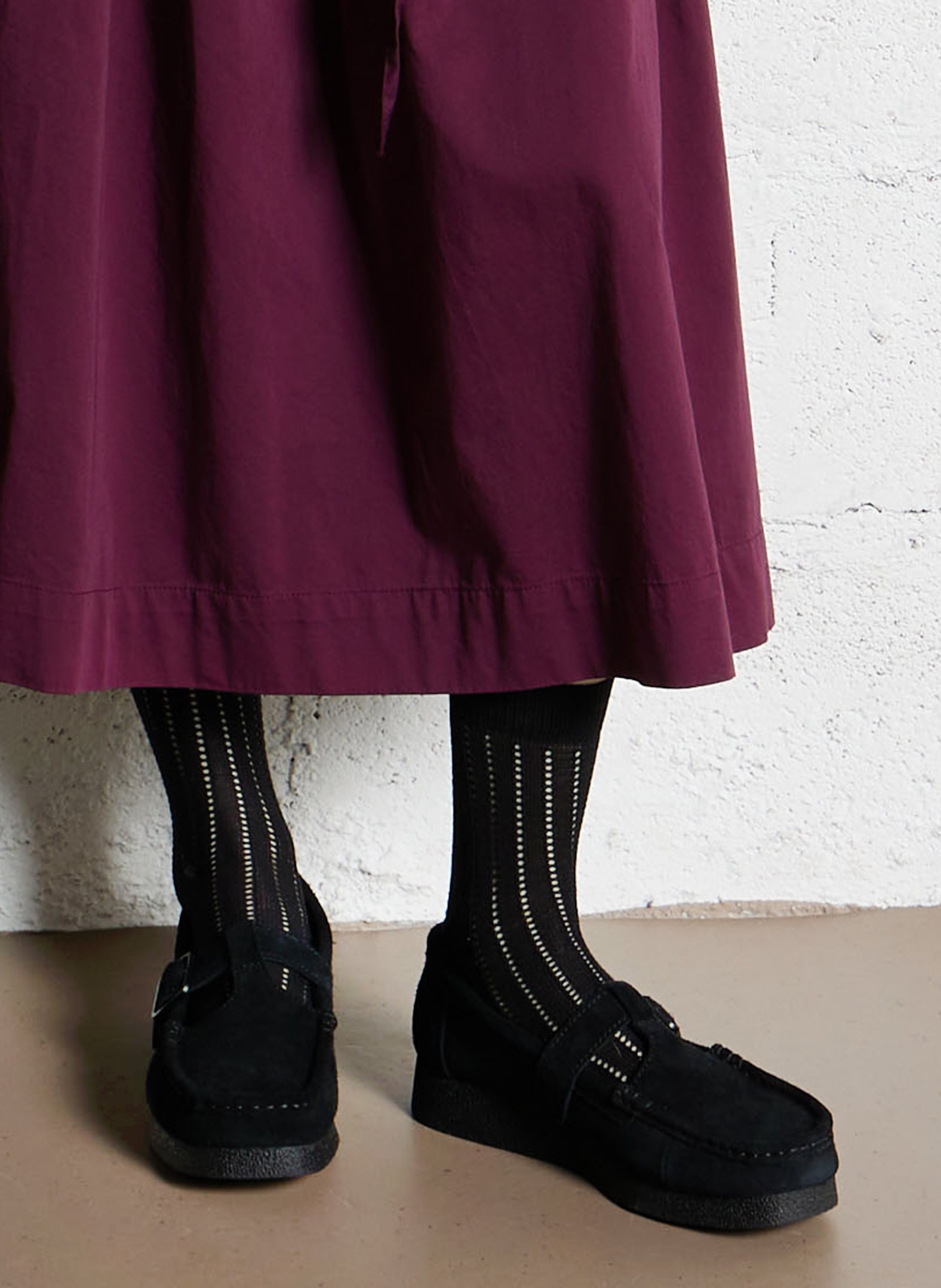 Suède leren mocassins CLARKS Zwart