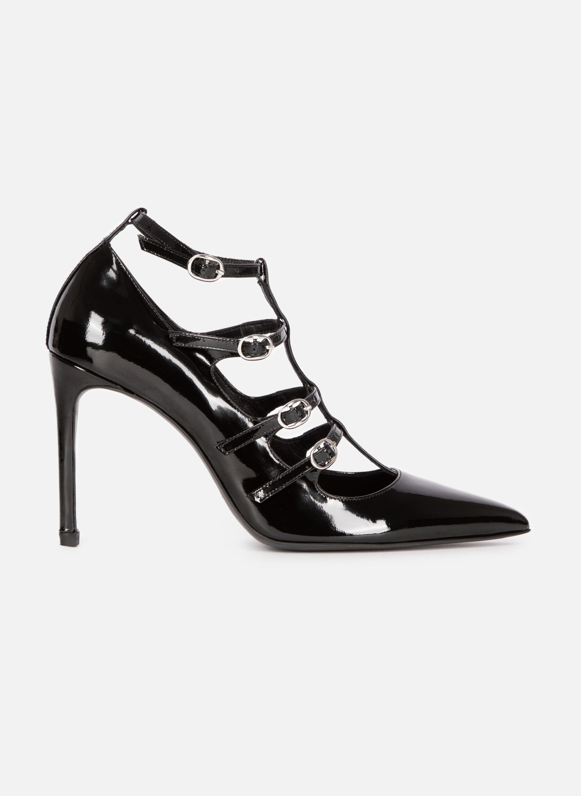 High-heeled pumps with straps THE KOOPLES Black