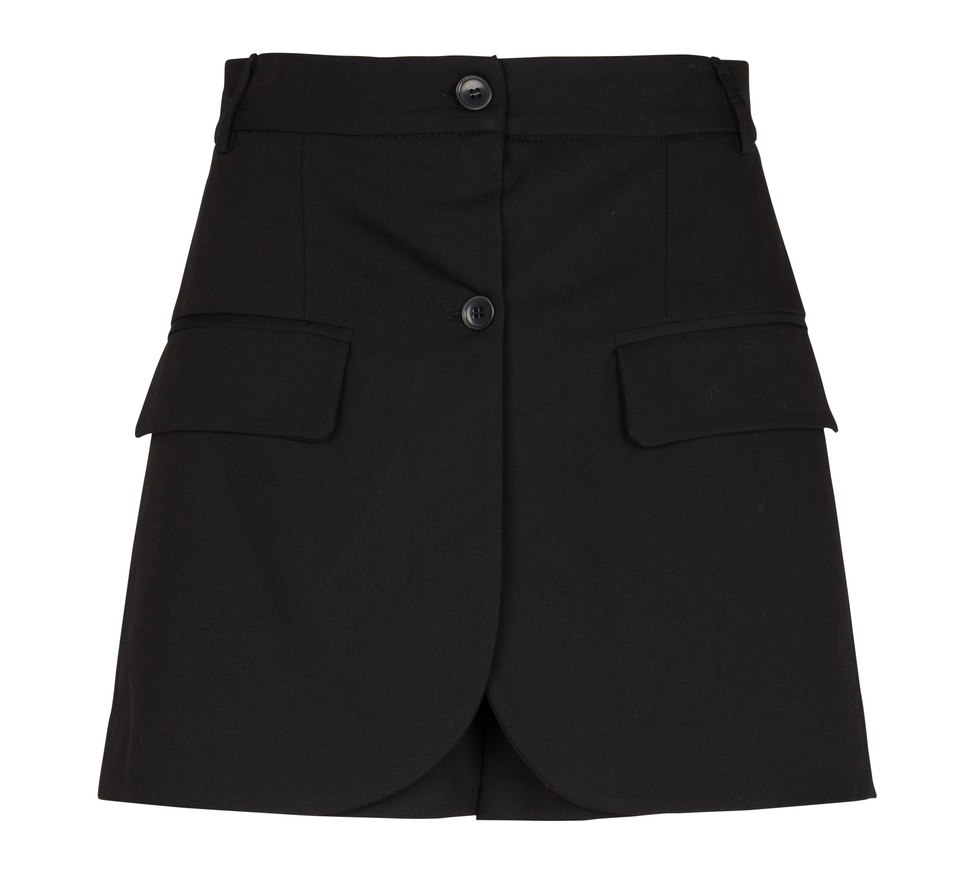 Jupe-short droite IMPERIAL Noir