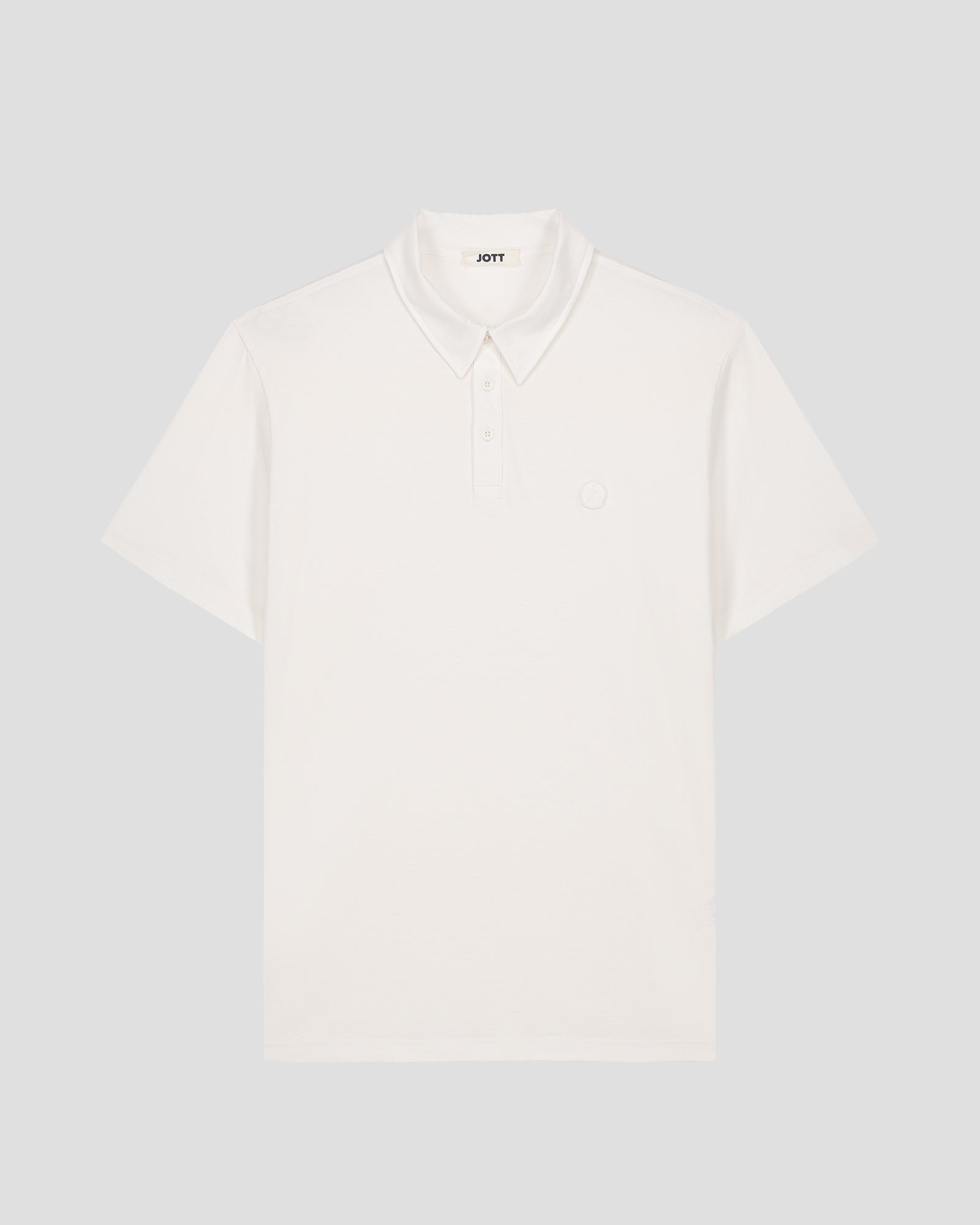 Dario short sleeve polo JOTT White