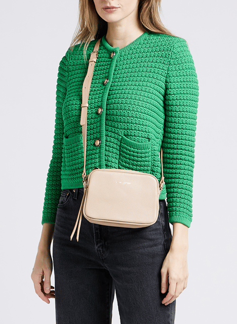 Trotter Mini-Umhängetasche LANCASTER PARIS Beige