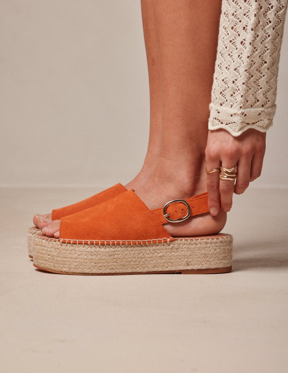 Espadrilles ODAJE Orange