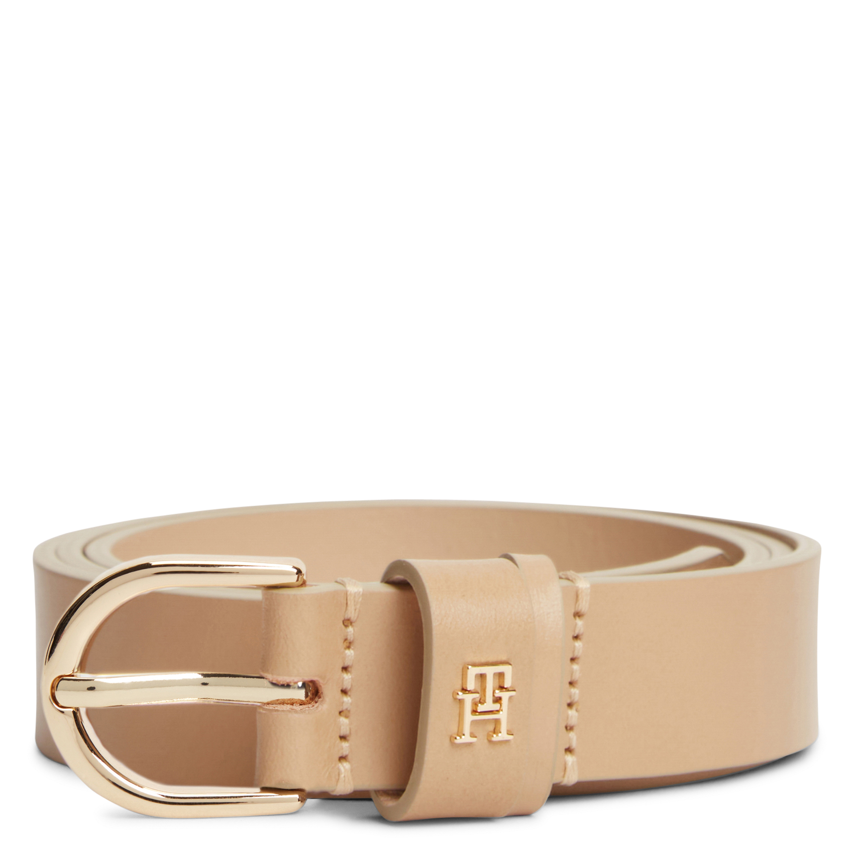 - Buckle closure. - Width: 3 cm.  TOMMY HILFIGER Khaki