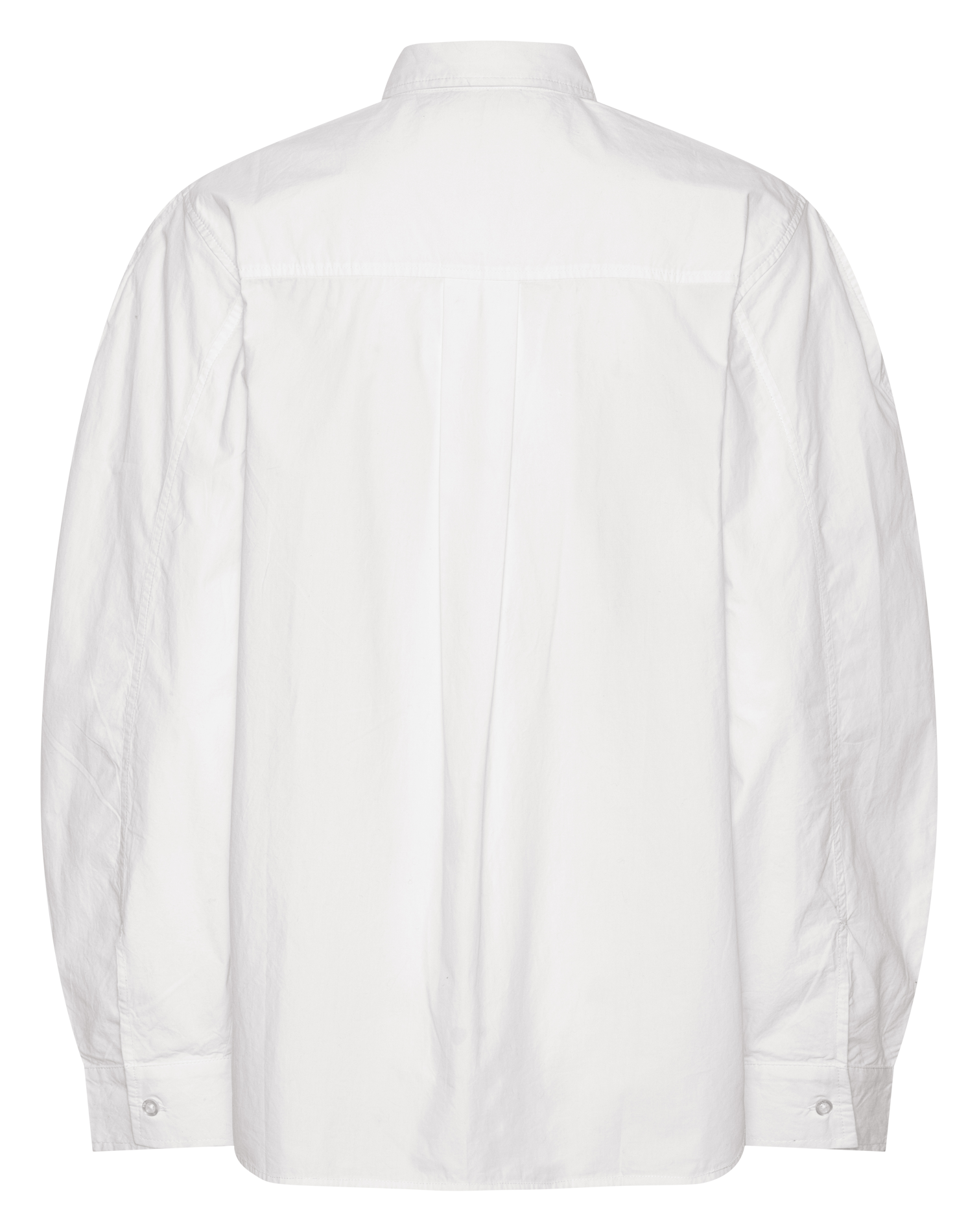 Shirt with organic cotton flower ROTATE White