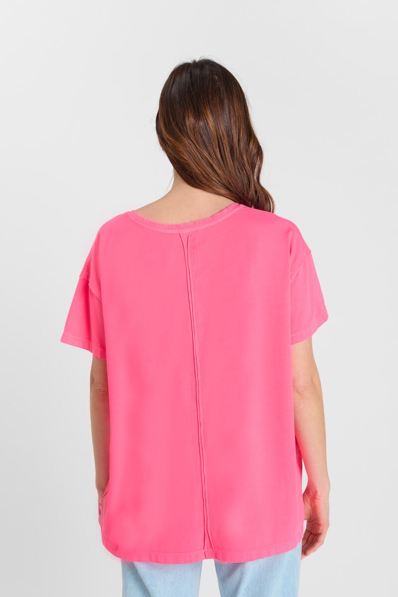 V-neck T-shirt LE TEMPS DES CERISES Pink
