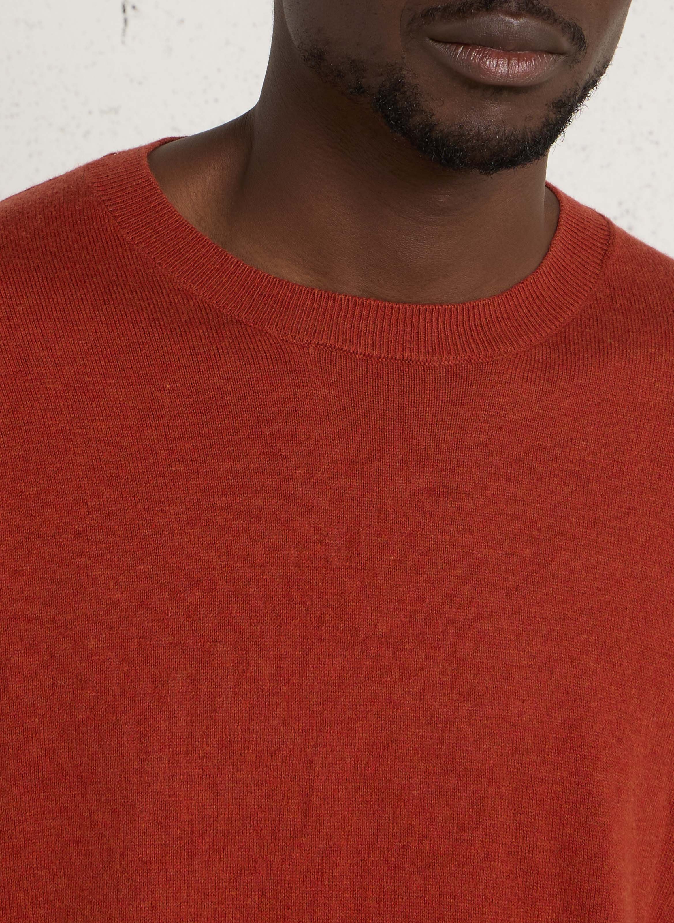 Pull droit col rond uni PEPE JEANS Orange