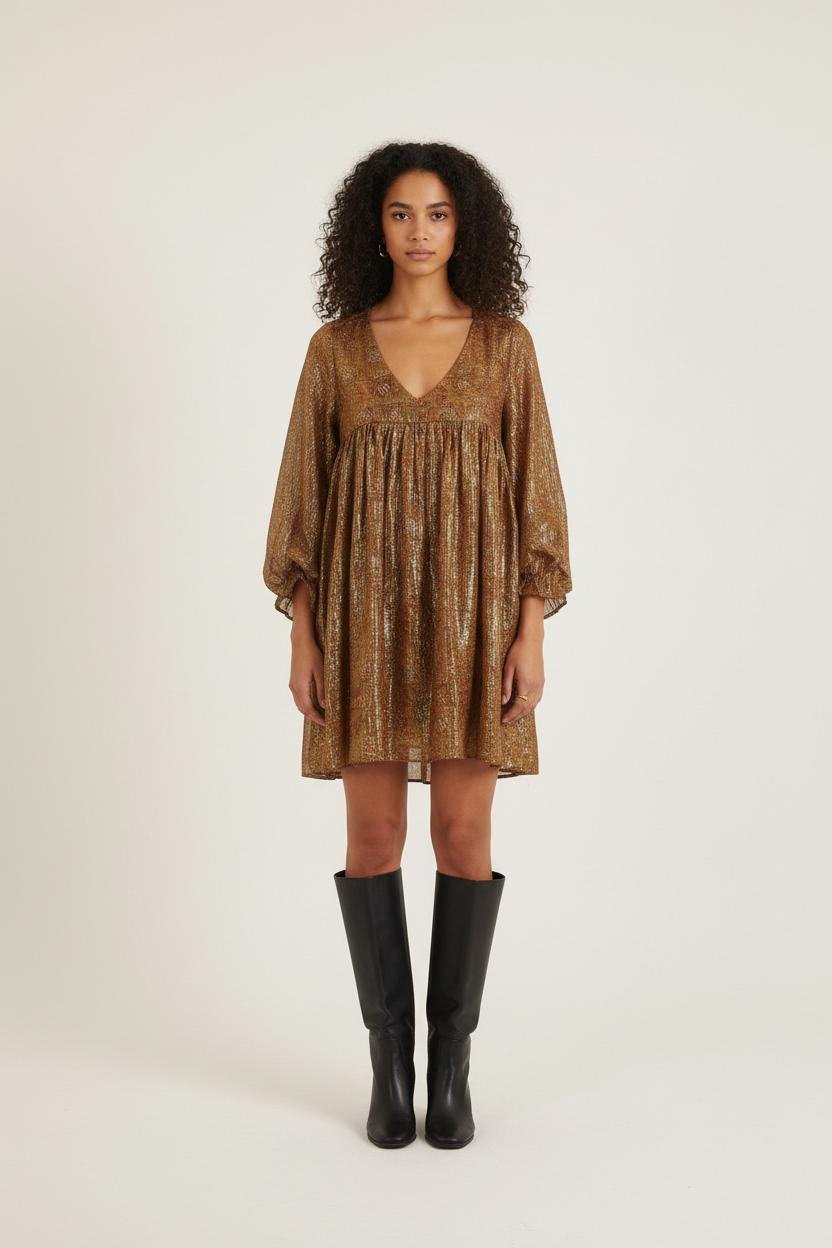 Blouse LOUISE MISHA - Seconde Main Brown