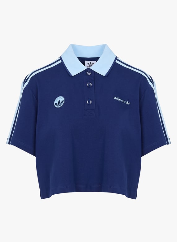 Polo In Cotone Dark Blue Adidas Donna IX3543 DKBLUE DARK BLUE Place des Tendances Italia