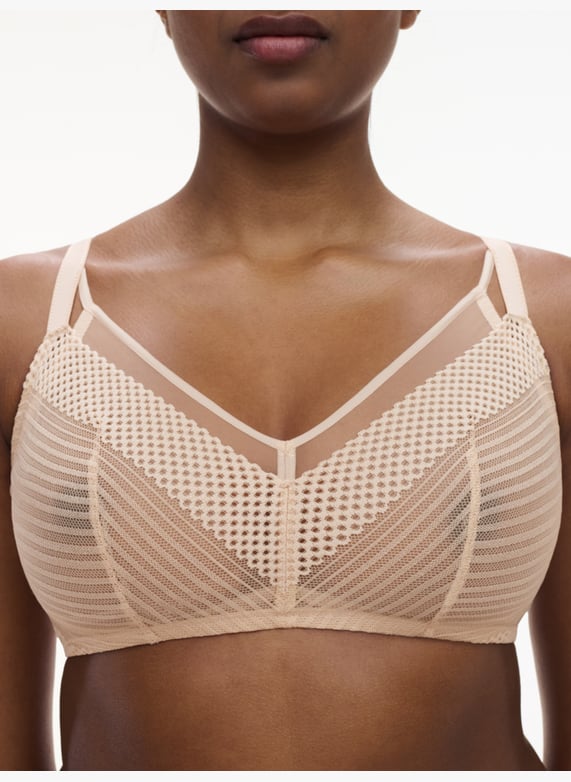 Non-wired support bra | Beige by CHANTELLE PULP Non-wired support bra Beige