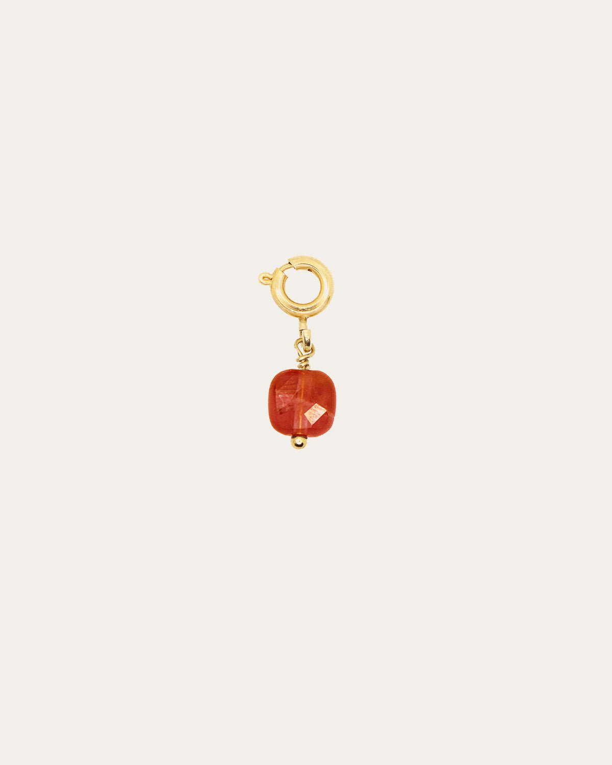 Charms pierres NILAI Rouge
