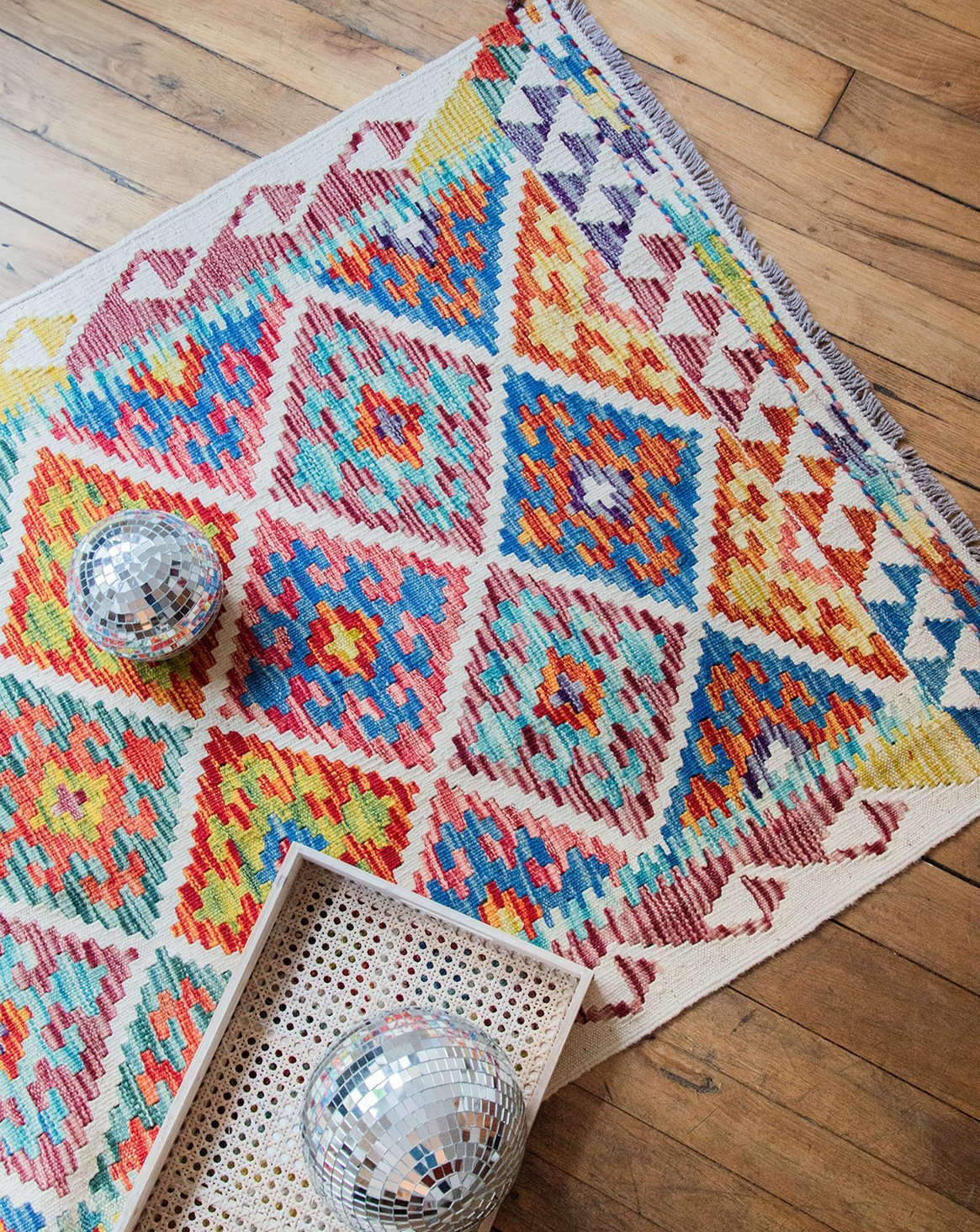 Kilim rug n°316 DEBONGOUT Multicolored