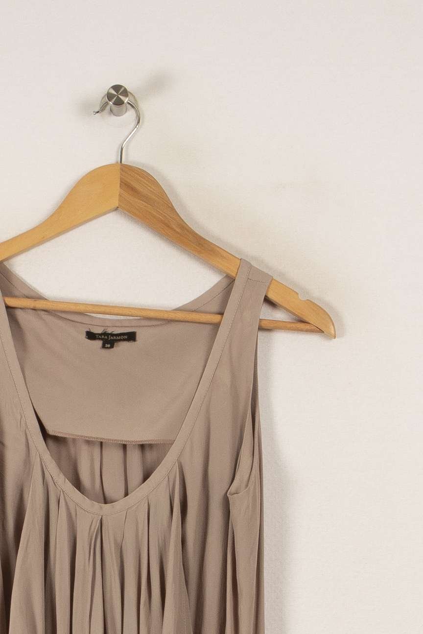 Midi dress TARA JARMON - Seconde Main Pink