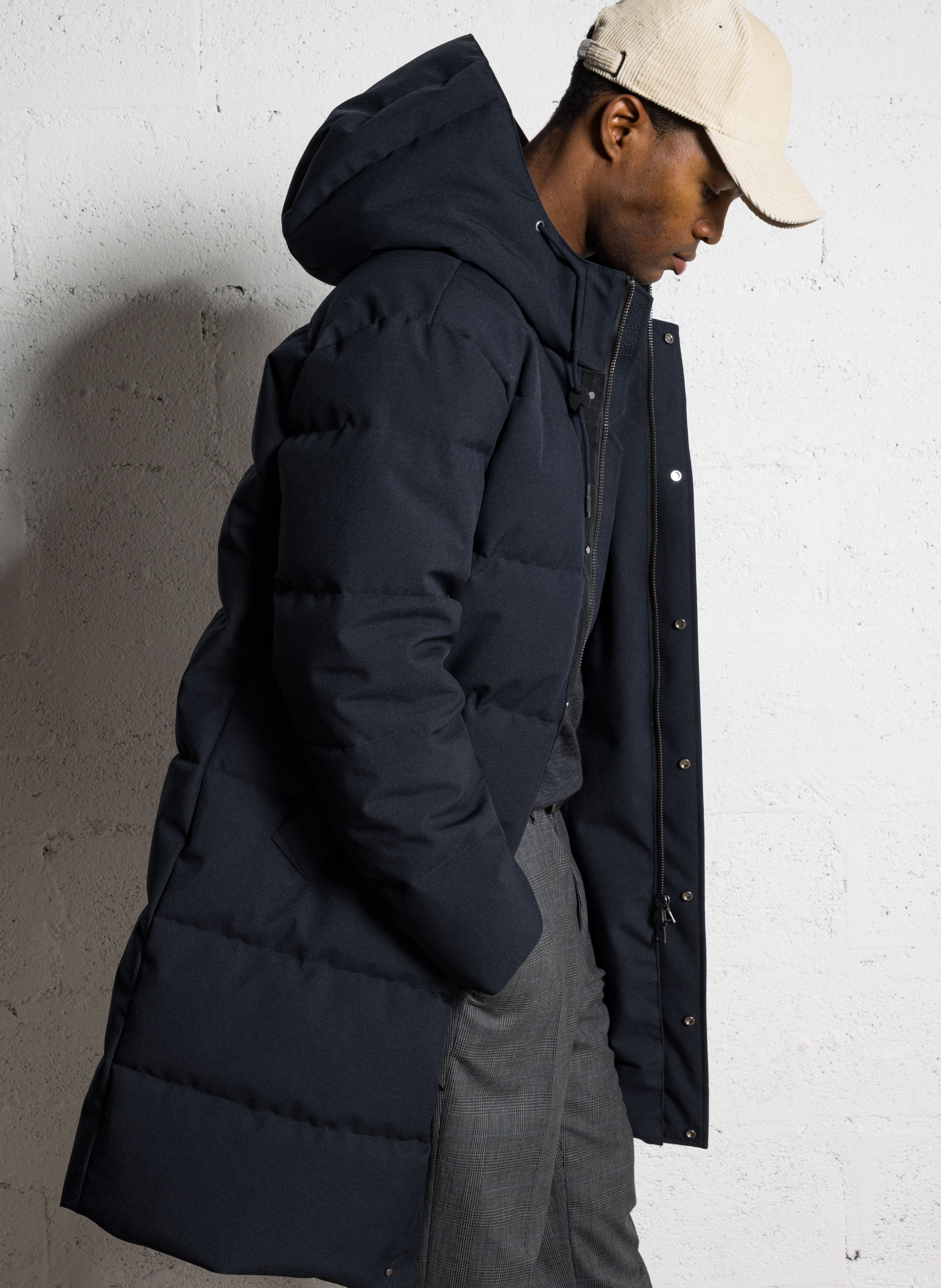 Daunenjacke mit Stehkragen IKKS Blau