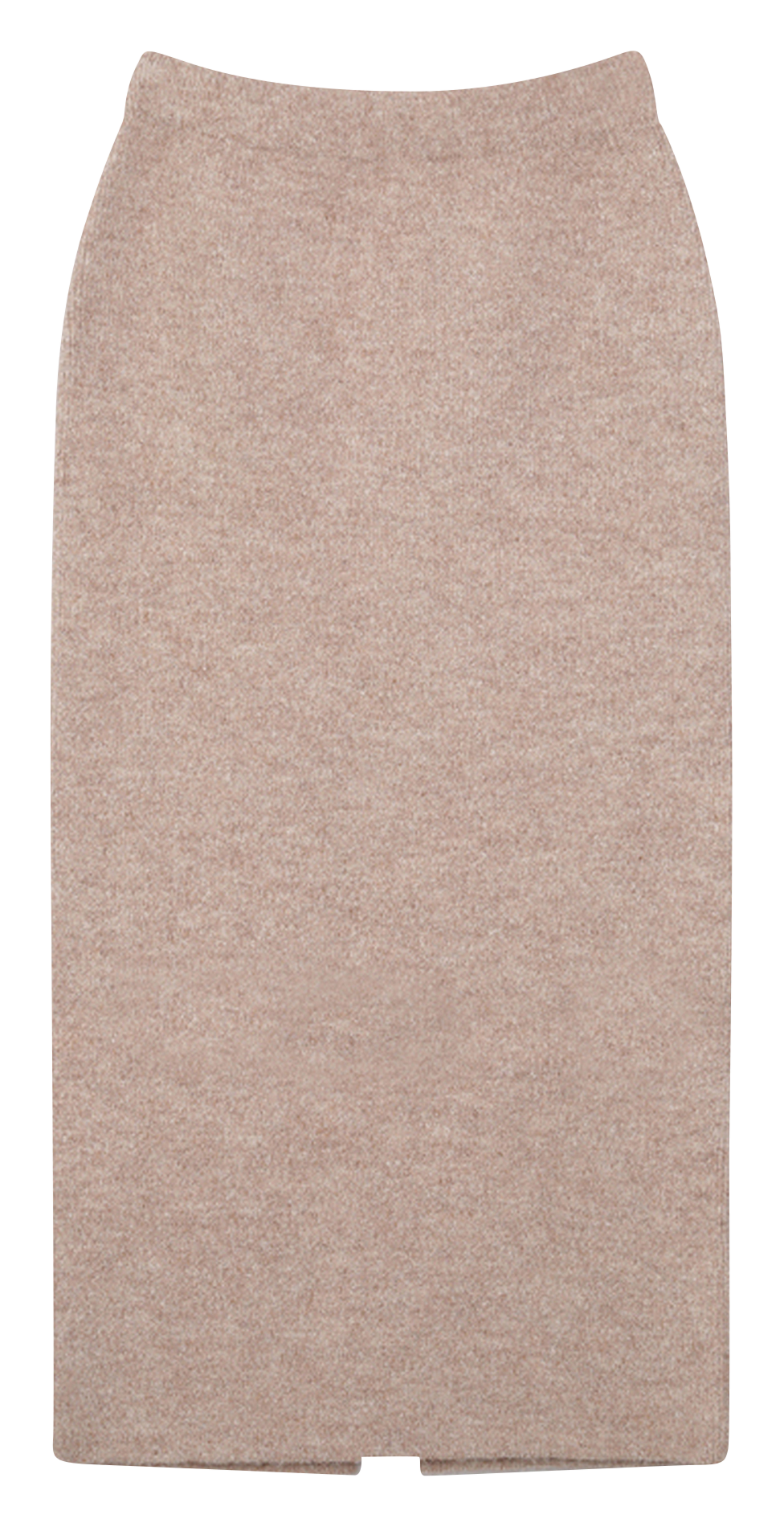 Aansluitende kokerrok in effen breisel GRACE ET MILA Bruin