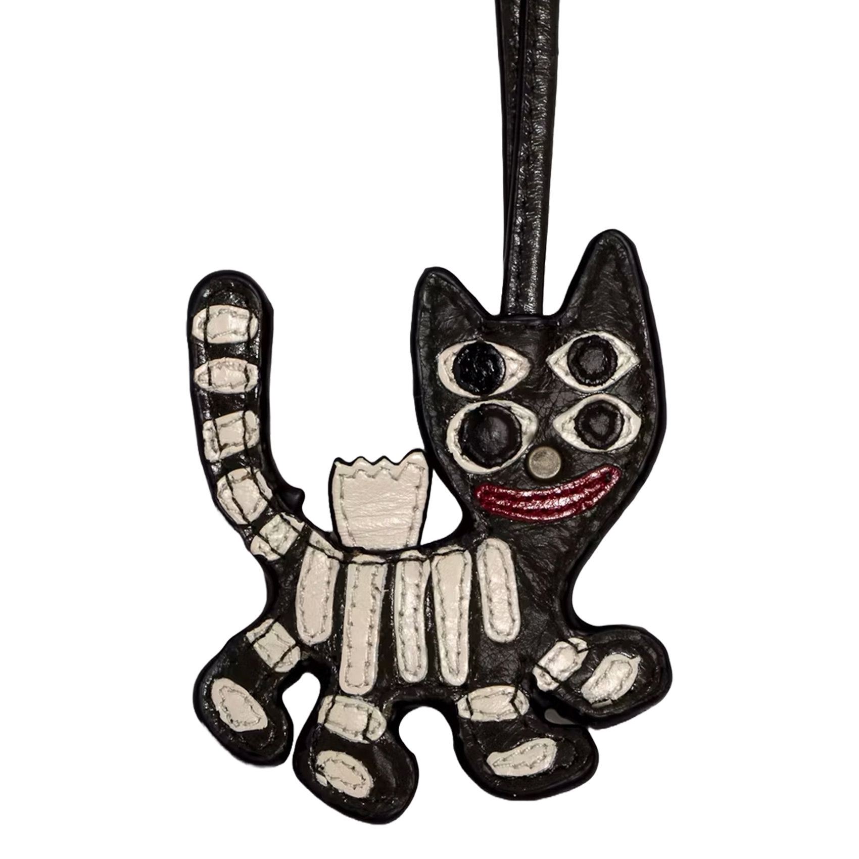 Portachiavi tigre in pelle ZADIG&VOLTAIRE Verde