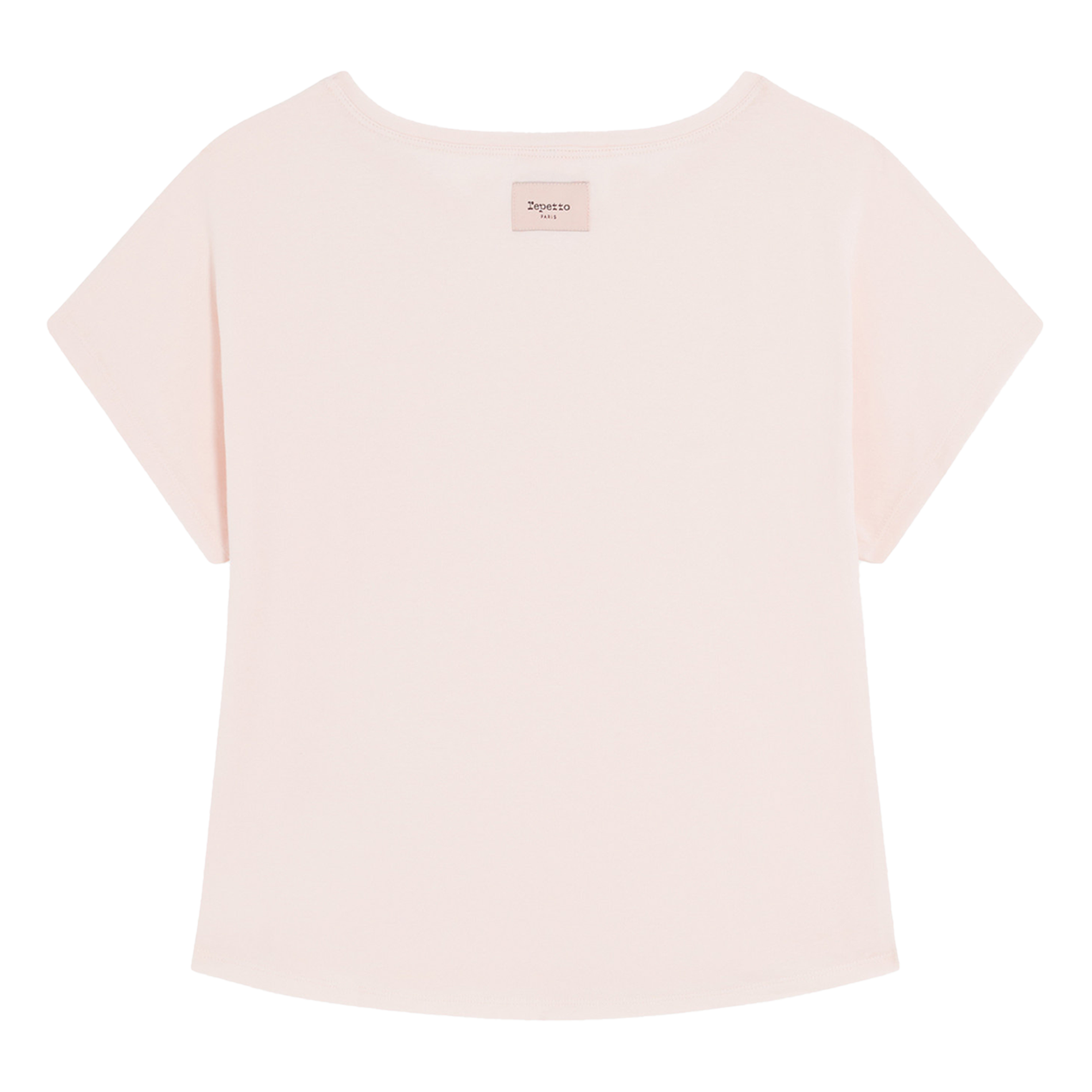 Oversized cotton blend t-shirt REPETTO Pink