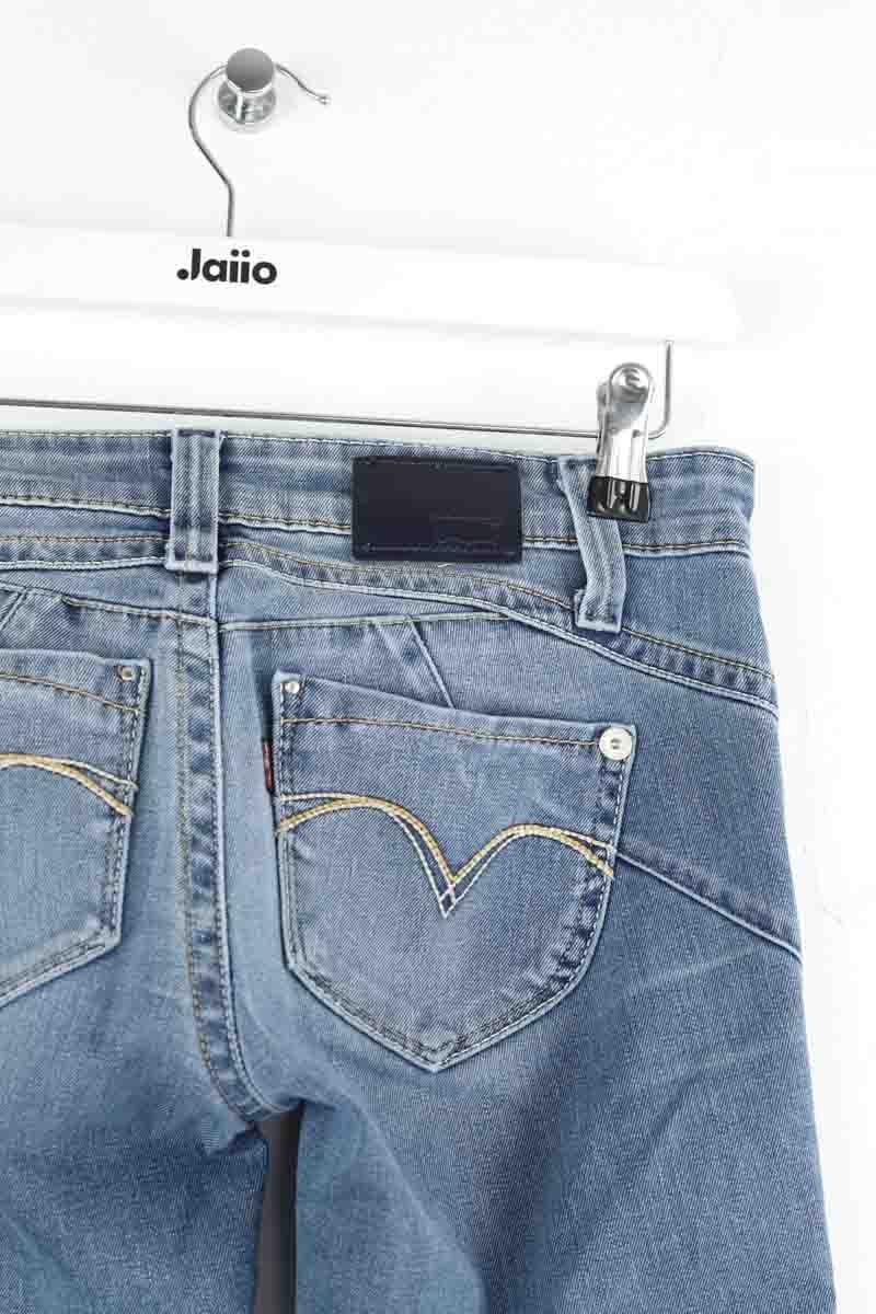 Cotton straight jeans LEVI'S - Seconde main Blue