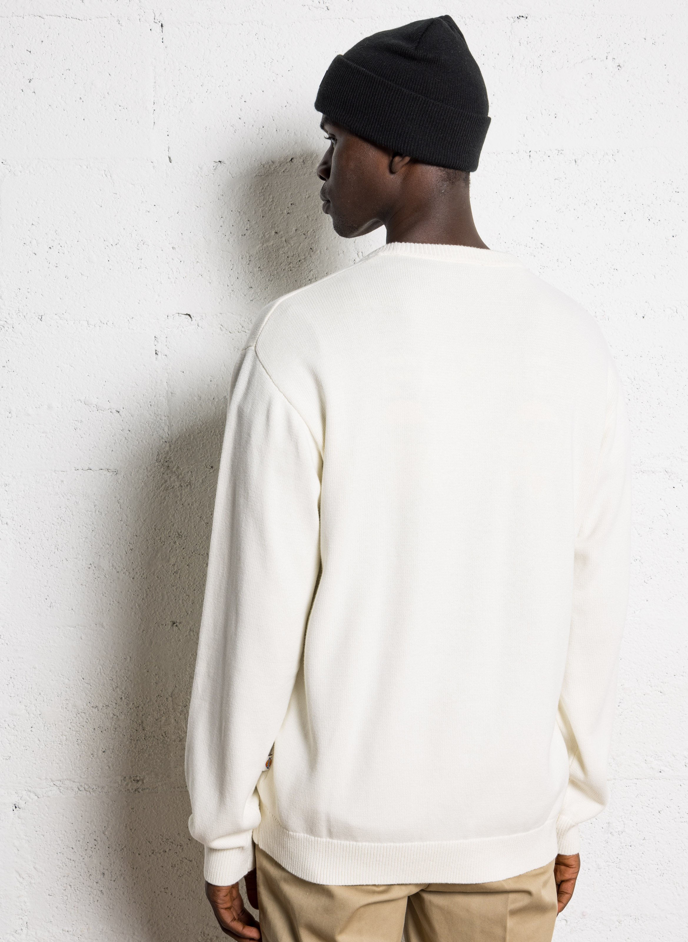 Rechte katoenen trui DICKIES Bruin