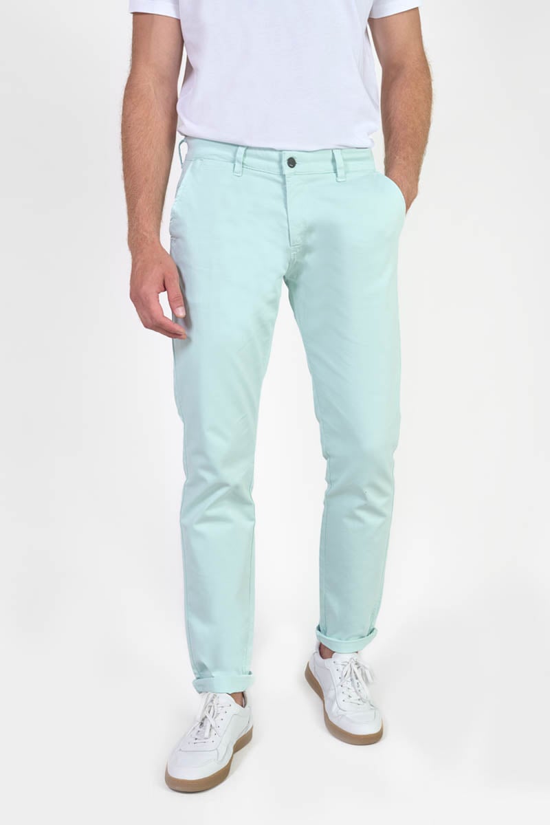 Chino pants LE TEMPS DES CERISES Blue