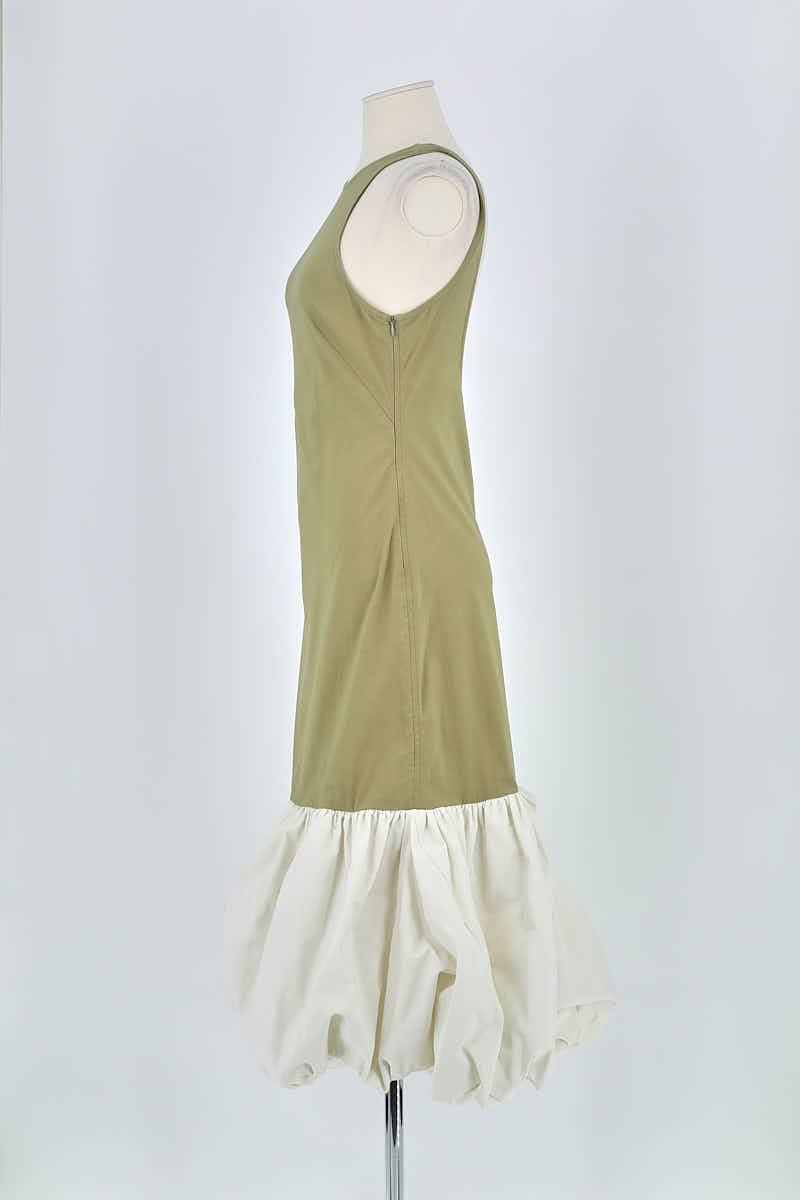 Dress GANNI - Seconde Main Khaki