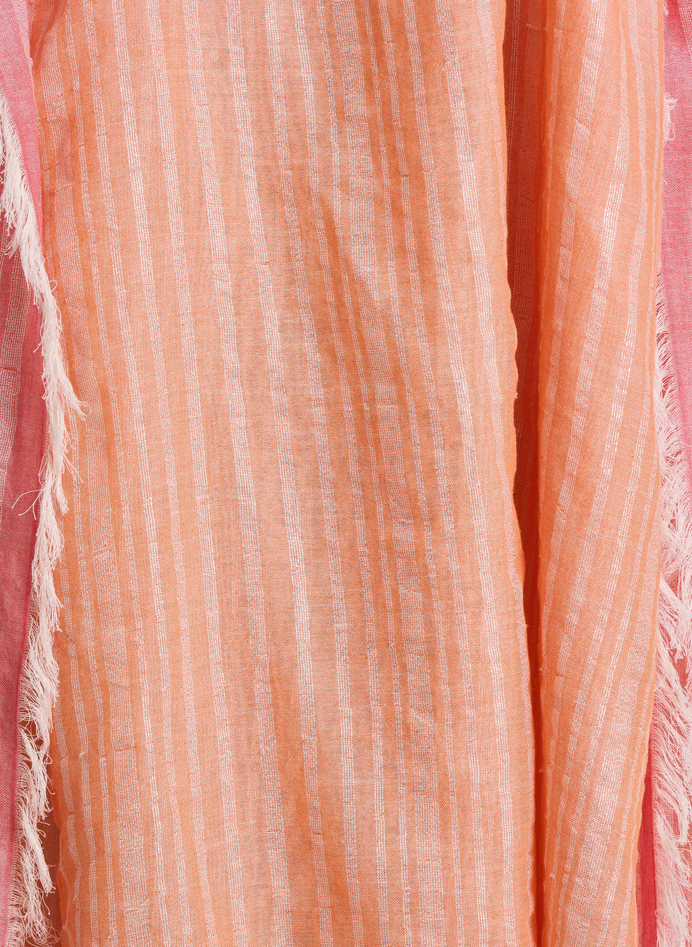 Opyntale - Foulard aus Baumwoll-Mix LA FEE MARABOUTEE Orange