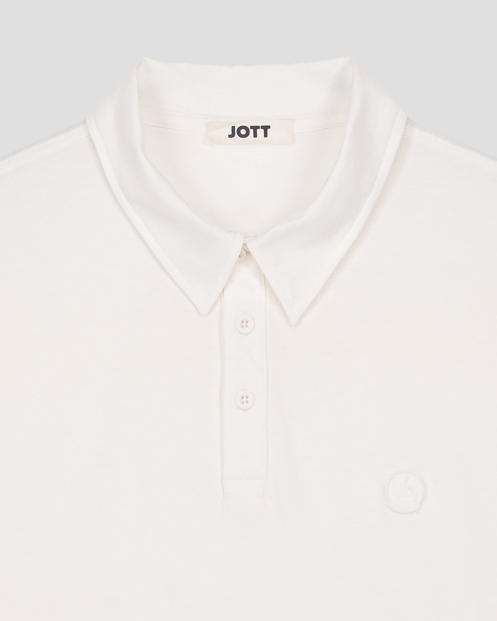 Dario short sleeve polo JOTT White