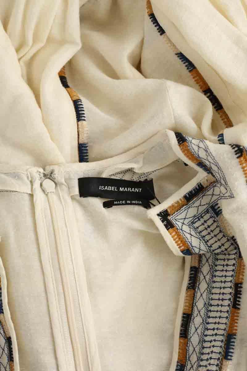 Robe ISABEL MARANT - Seconde Main Beige