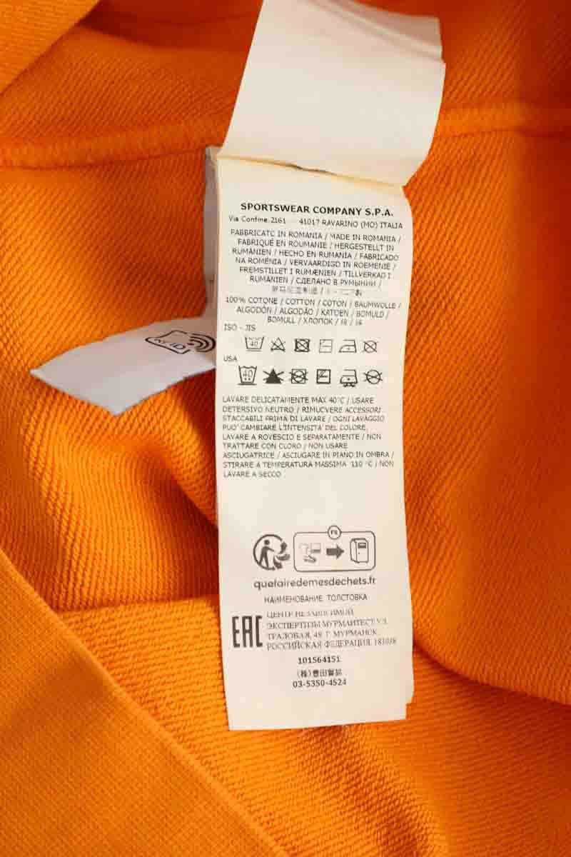 Sweatshirt STONE ISLAND SECONDE MAIN Orange