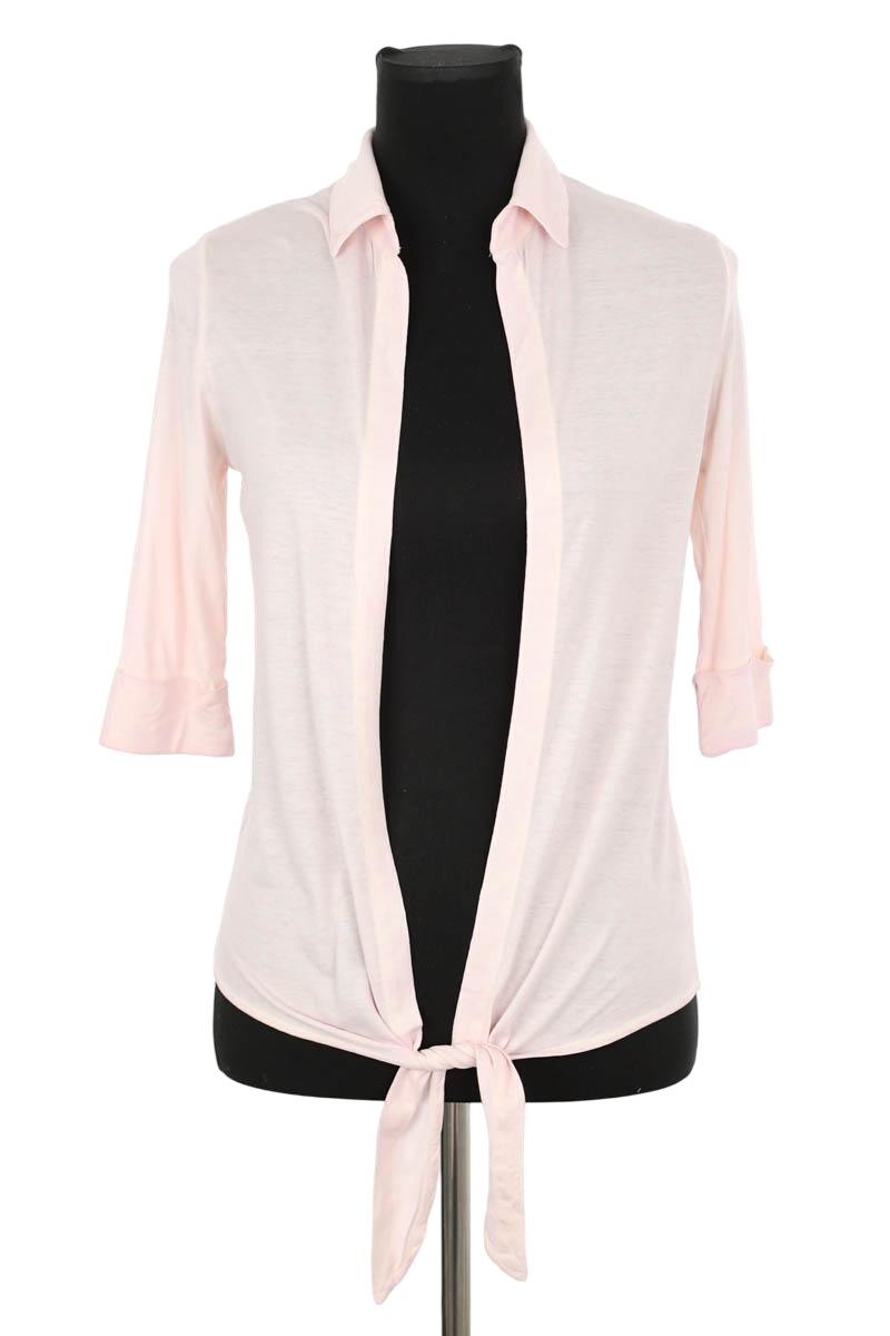 Wrap over top MAJESTIC FILATURES - SECONDE MAIN Pink