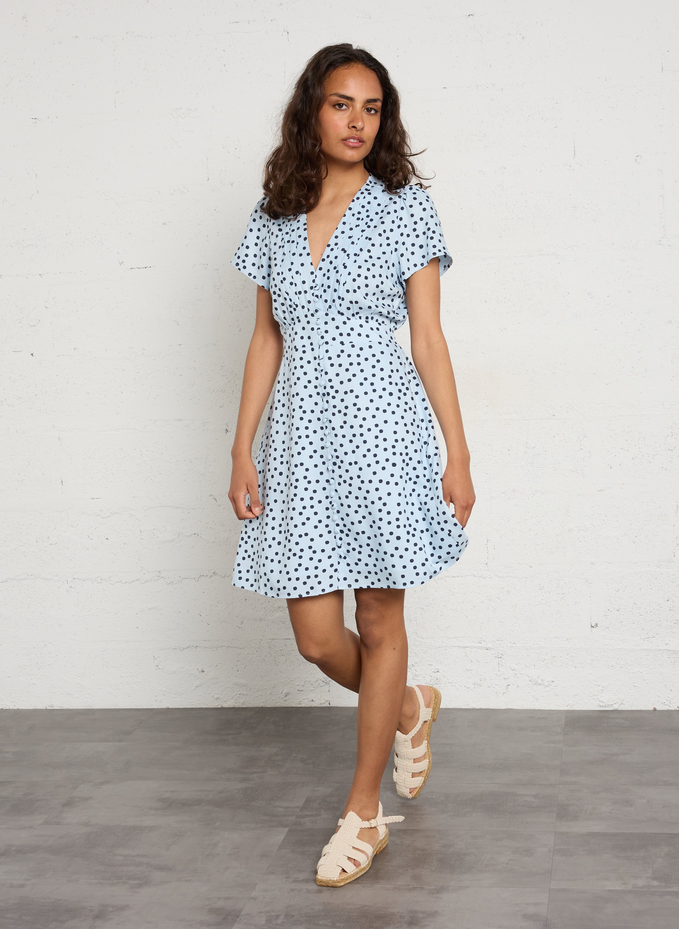 Espadrilles en coton NAGUISA Beige