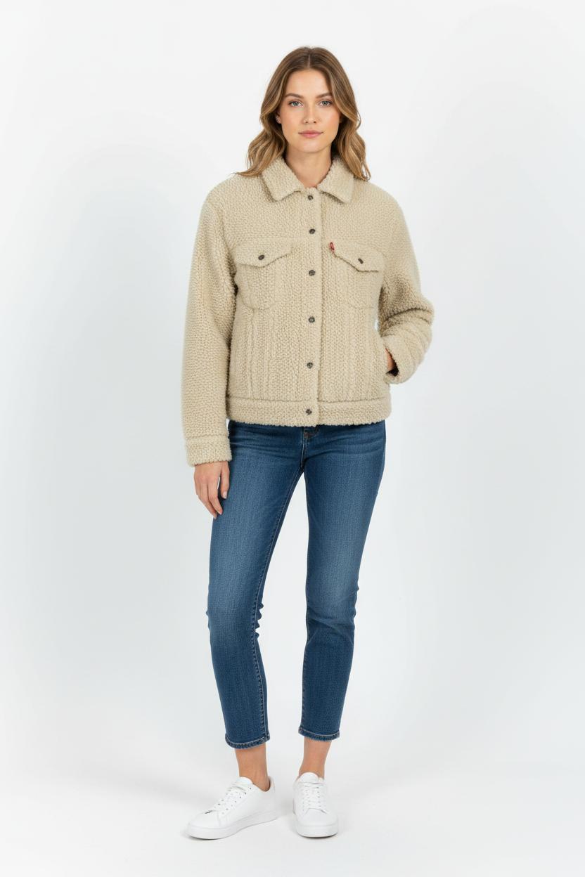 JACKET LEVI'S - Seconde main Beige
