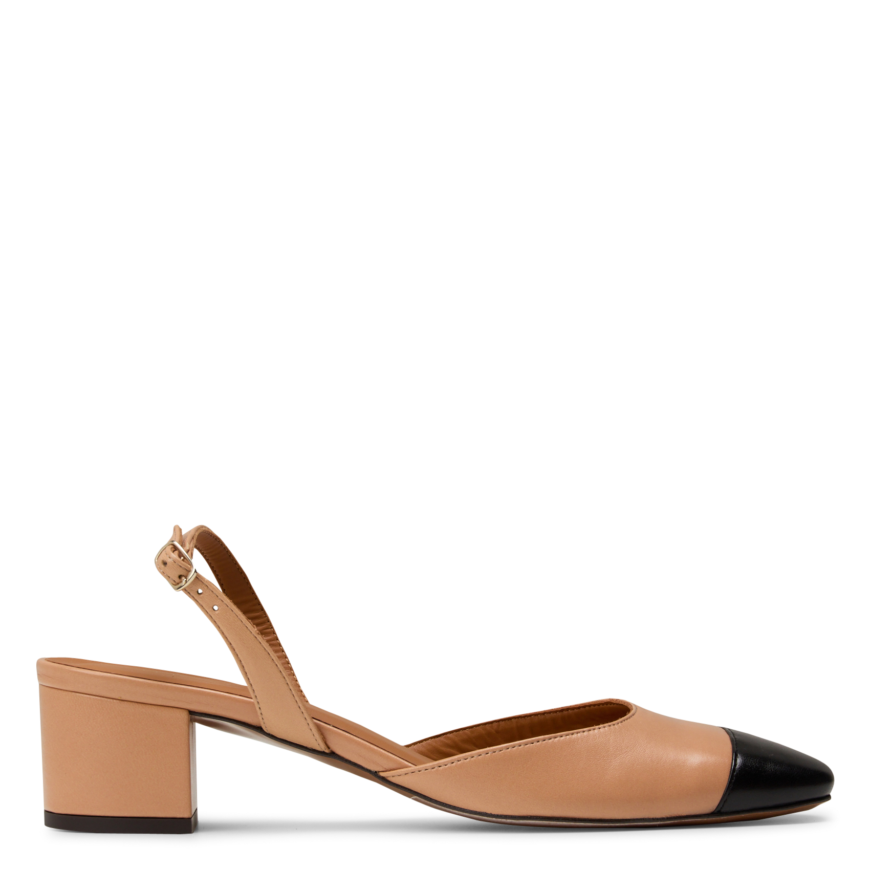 Riemchenschuhe aus Leder RIVECOUR Braun