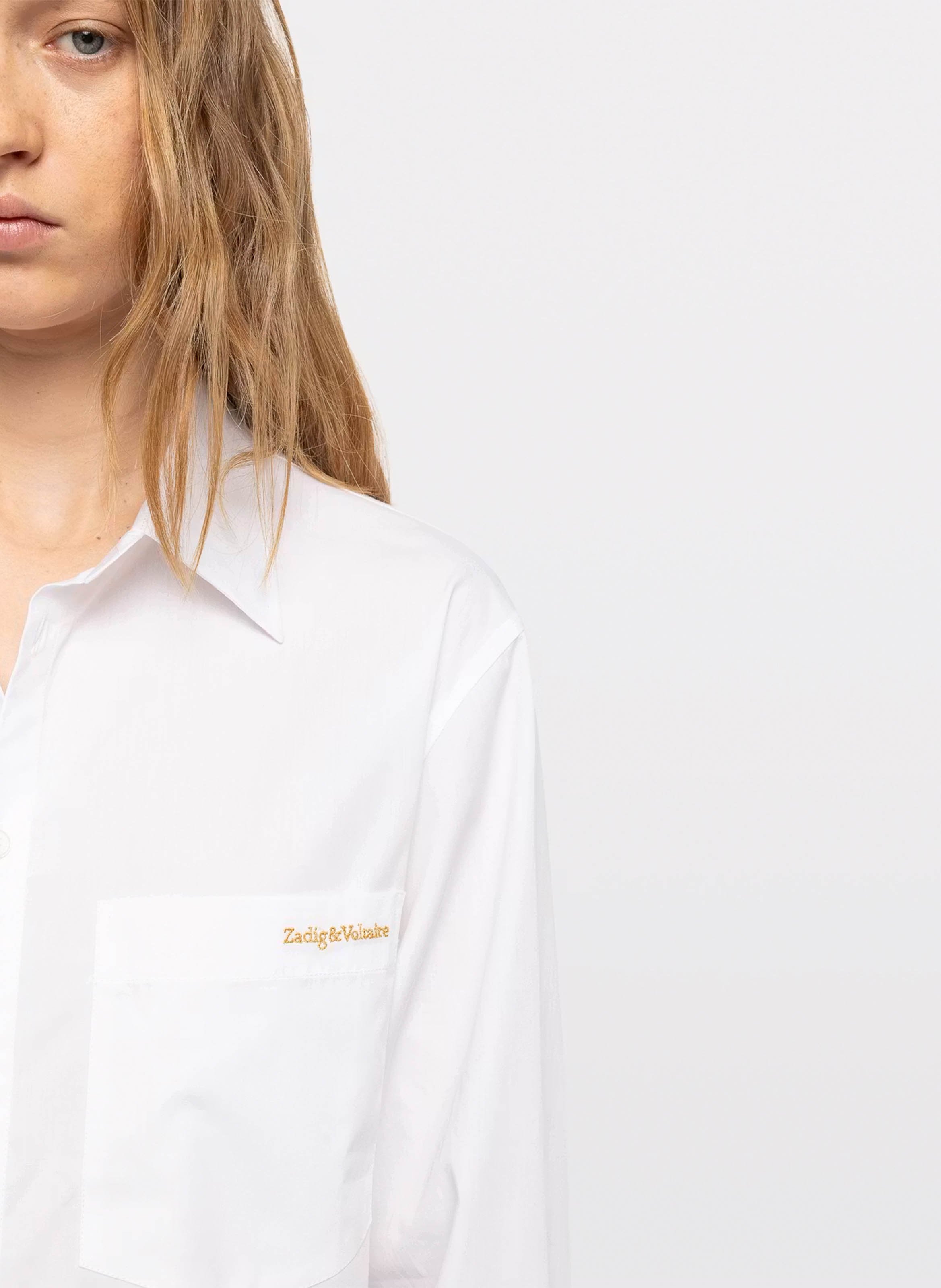 Straight cotton shirt ZADIG&VOLTAIRE White