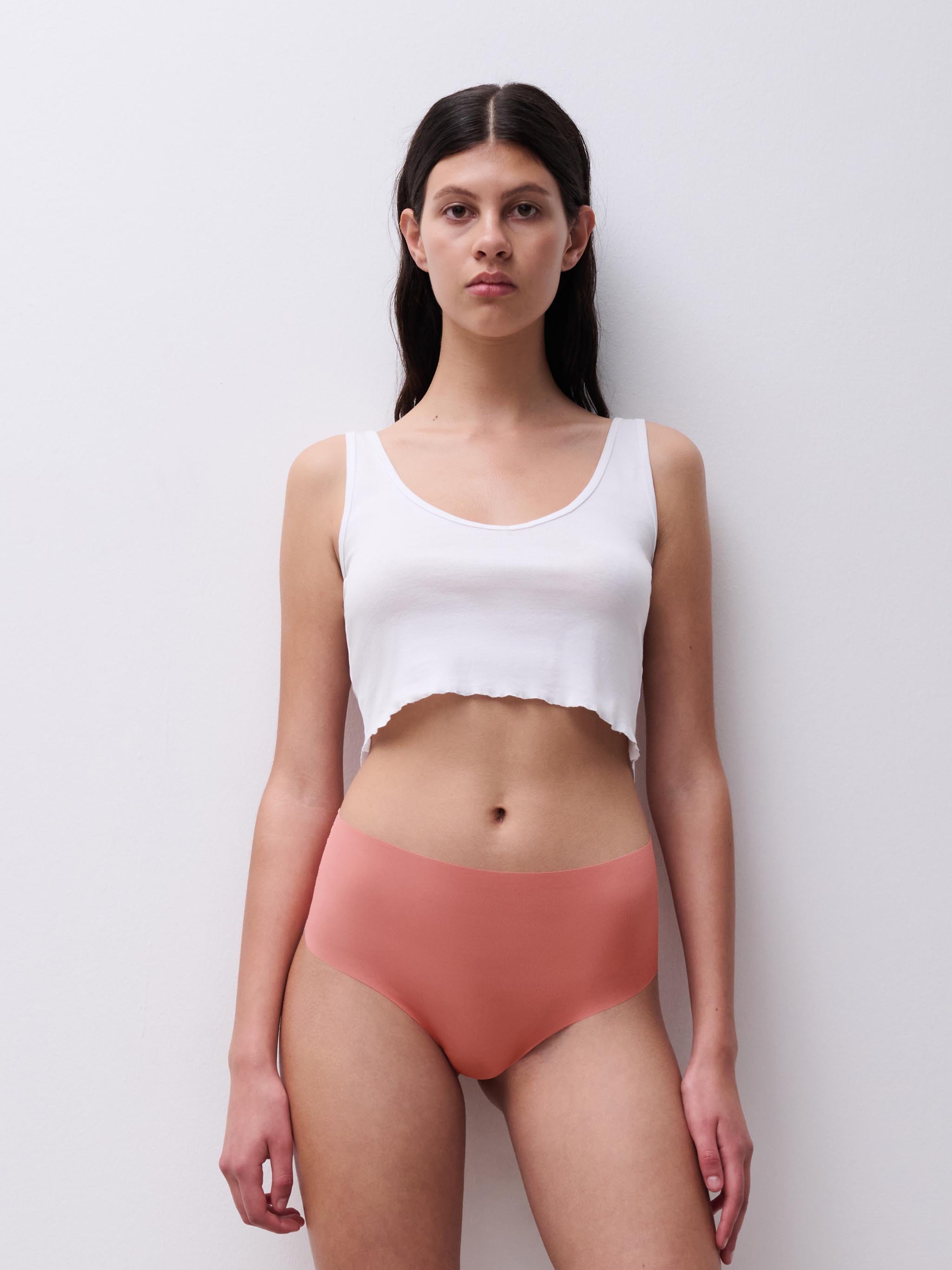 High-waisted panties | Orange CHANTELLE Women