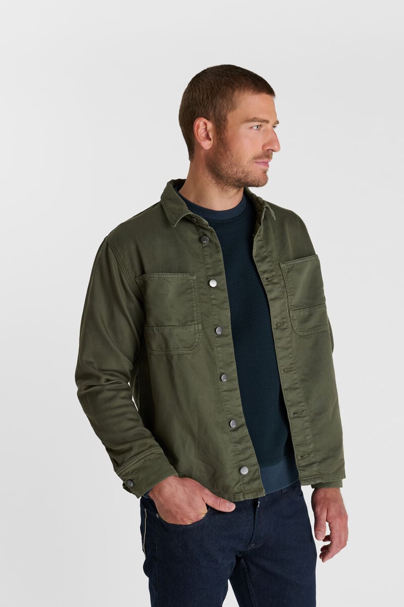 Hilo jacket LE TEMPS DES CERISES Khaki