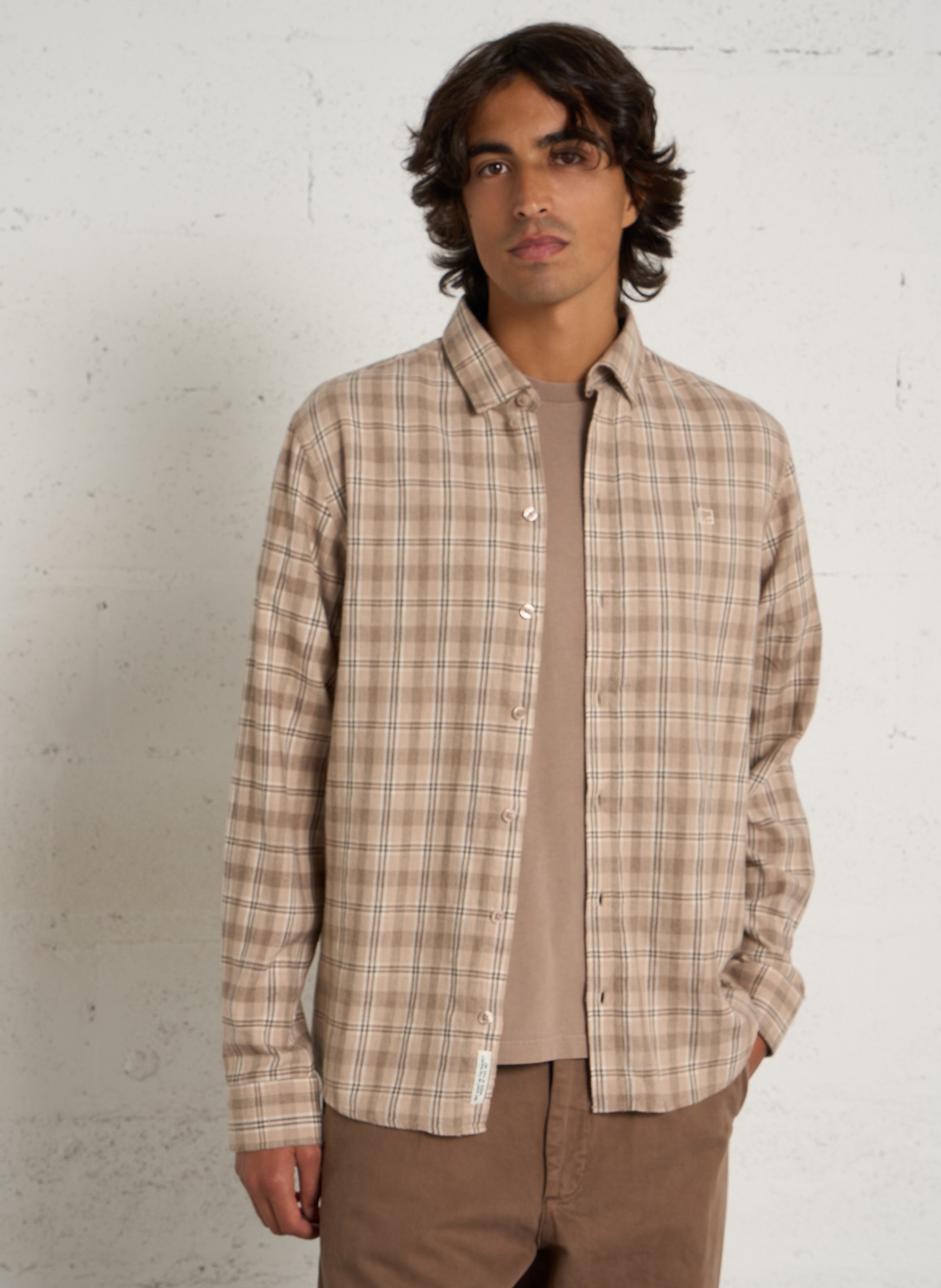 Checked cotton shirt CASUAL FRIDAY