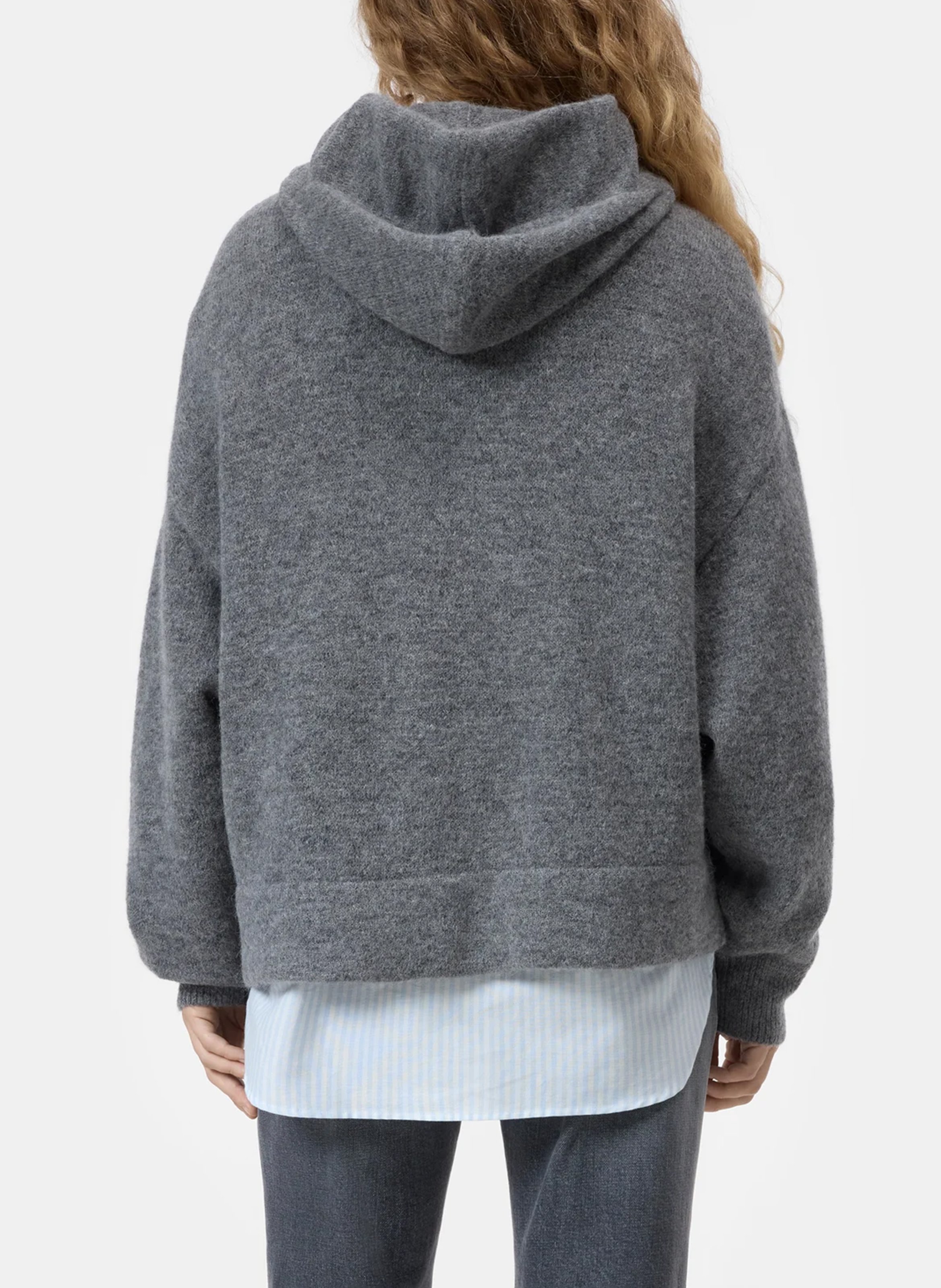 Hoodie met strik CLOSED Grijs