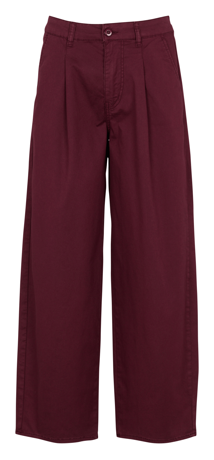 Pantalon droit en coton mélangé LE TEMPS DES CERISES