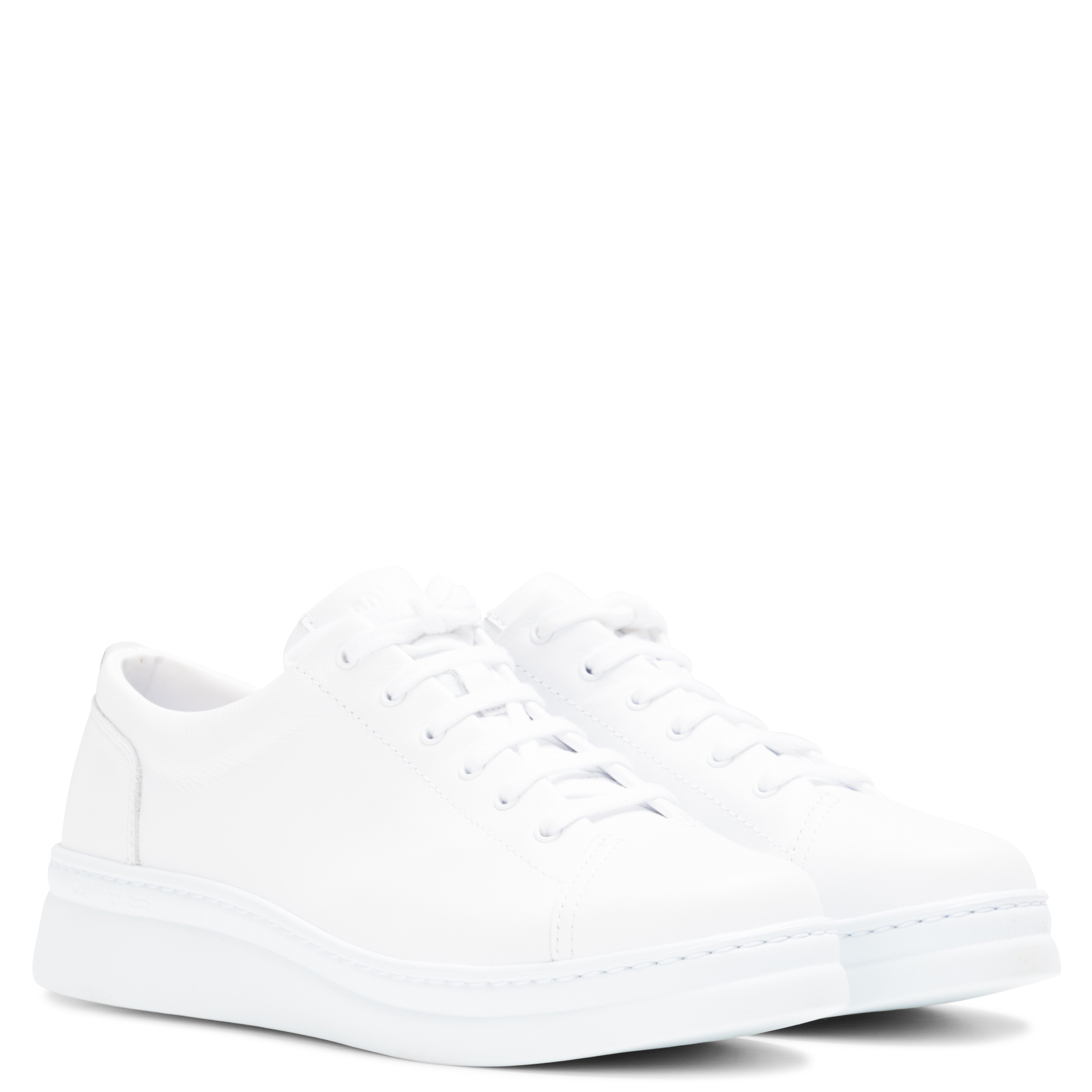 Baskets basses en cuir CAMPER Blanc