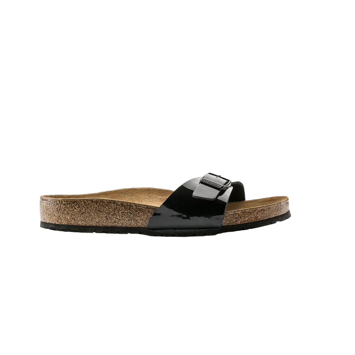 Faux leather sandals BIRKENSTOCK Black